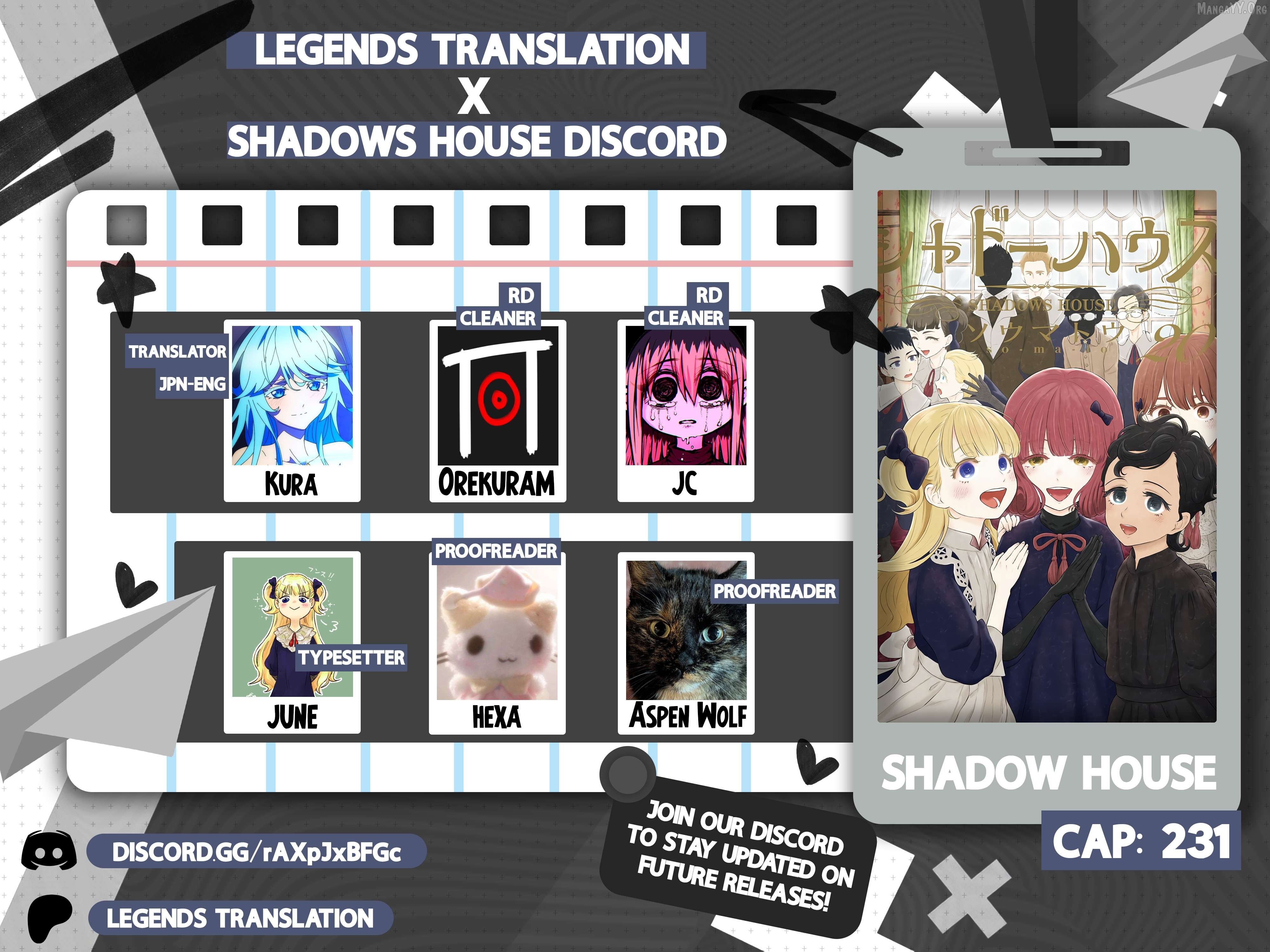 Shadow House Chapter 231 - page 1