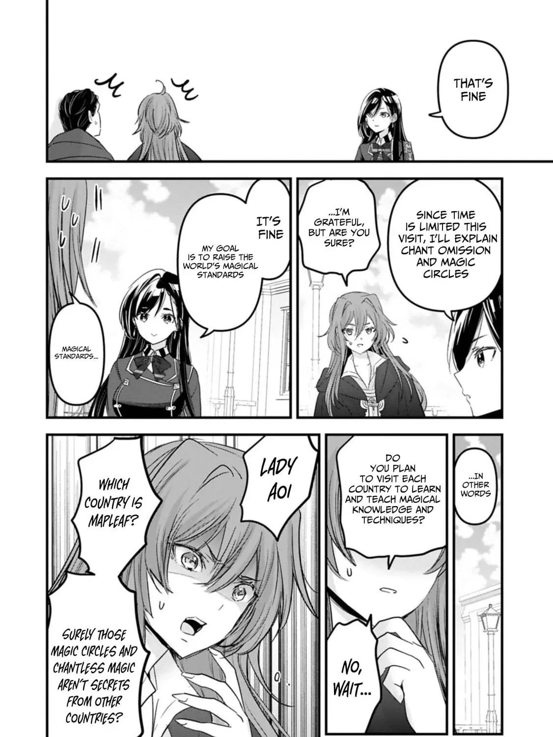 Isekai Teni shite Kyoushi ni natta ga, Majo to Osorerareteiru Ken - Aoi-sensei no Gakuen Funtou Nisshi Chapter 24 - page 36