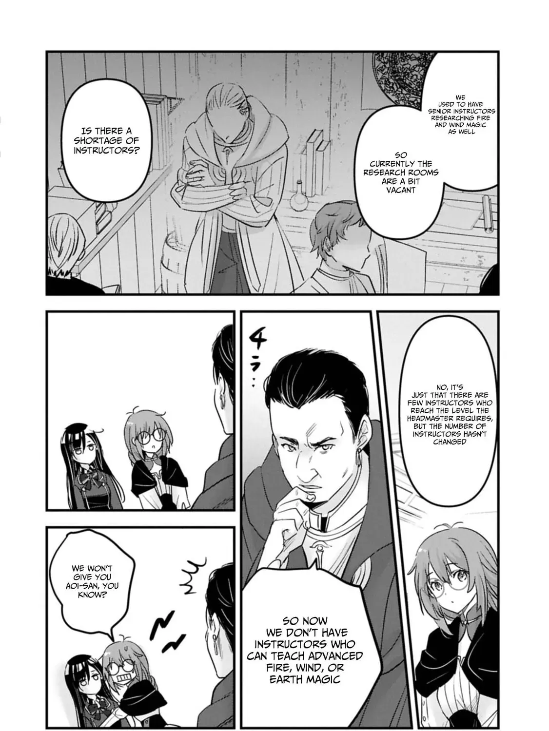 Isekai Teni shite Kyoushi ni natta ga, Majo to Osorerareteiru Ken - Aoi-sensei no Gakuen Funtou Nisshi Chapter 24 - page 4