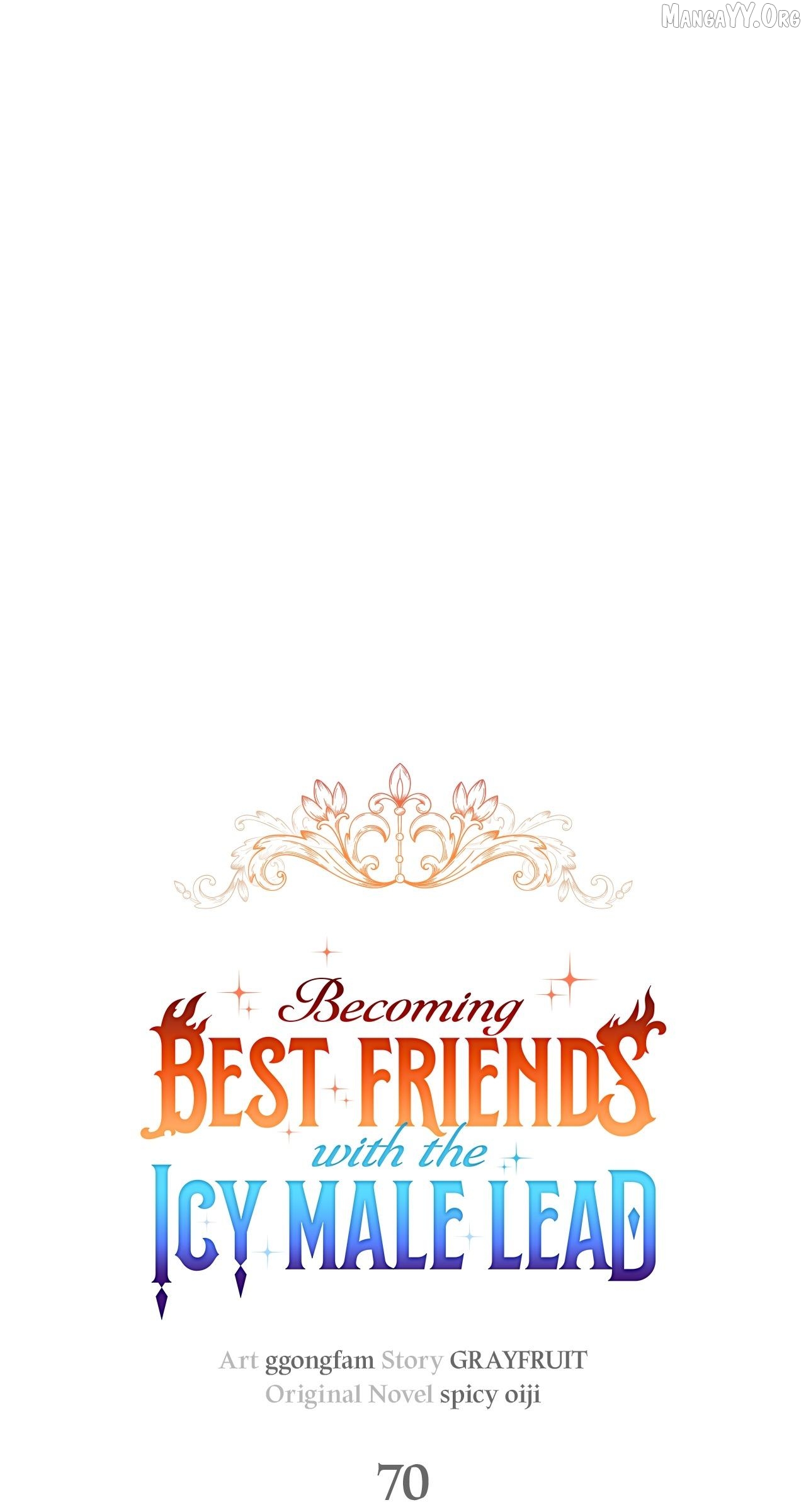 Becoming Best Friends With the Icy Male Lead Chapter 70 - page 1