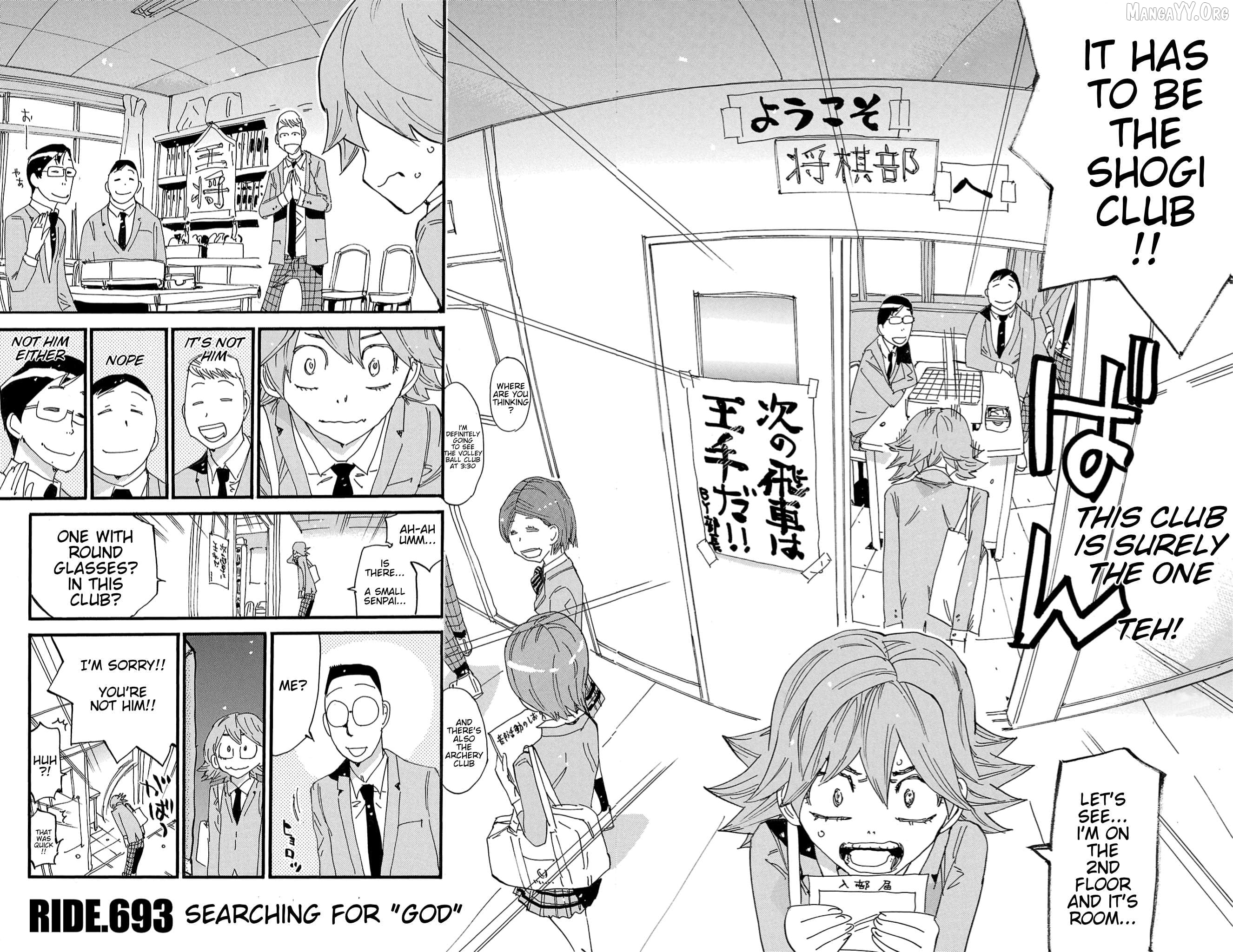 Yowamushi Pedal Chapter 693 - page 2