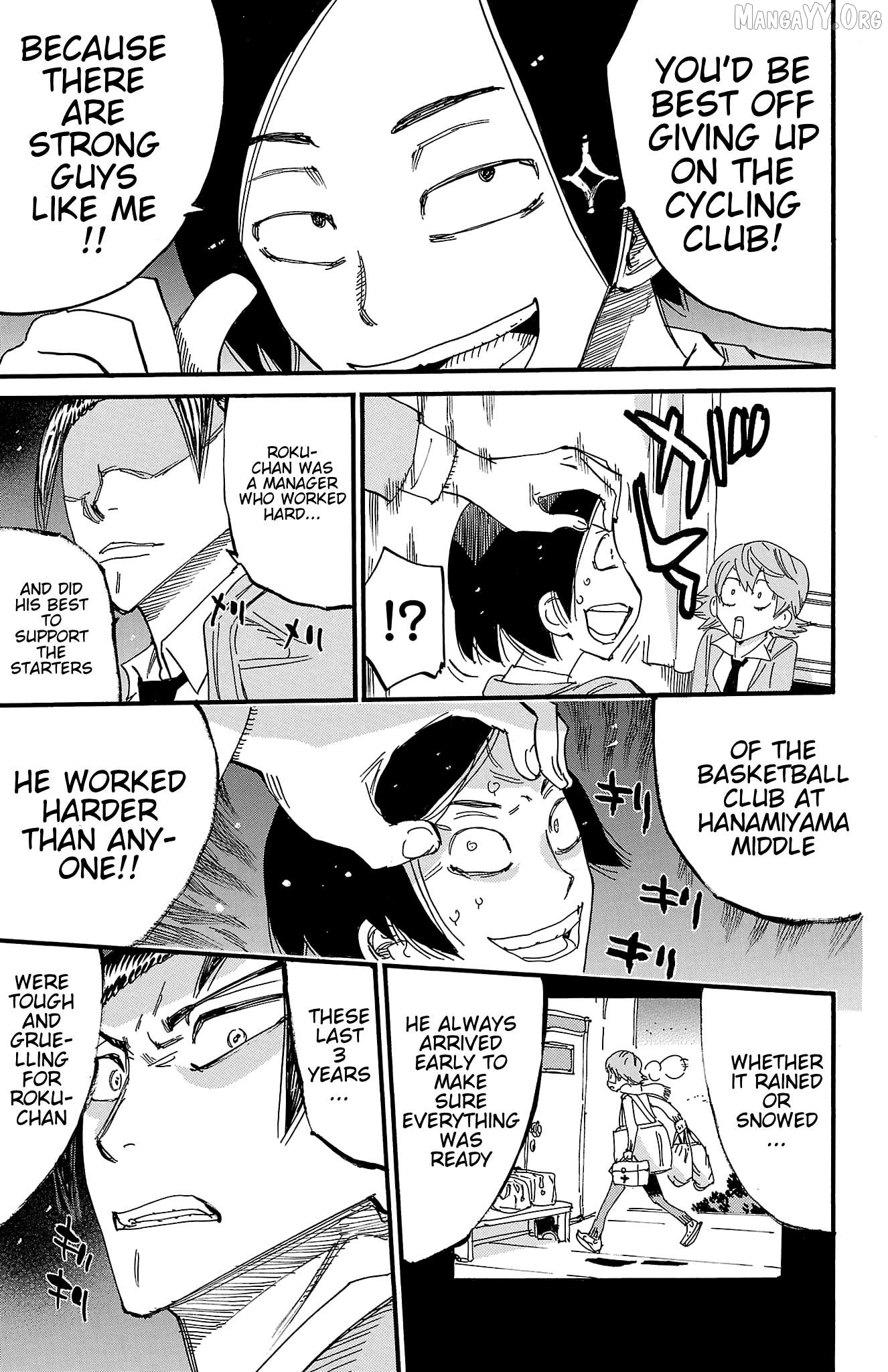 Yowamushi Pedal Chapter 694 - page 10