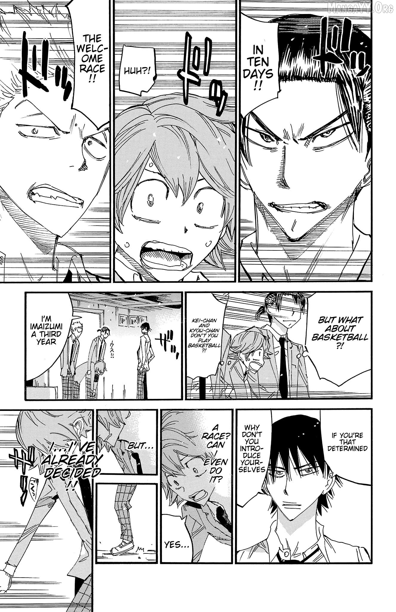 Yowamushi Pedal Chapter 694 - page 16