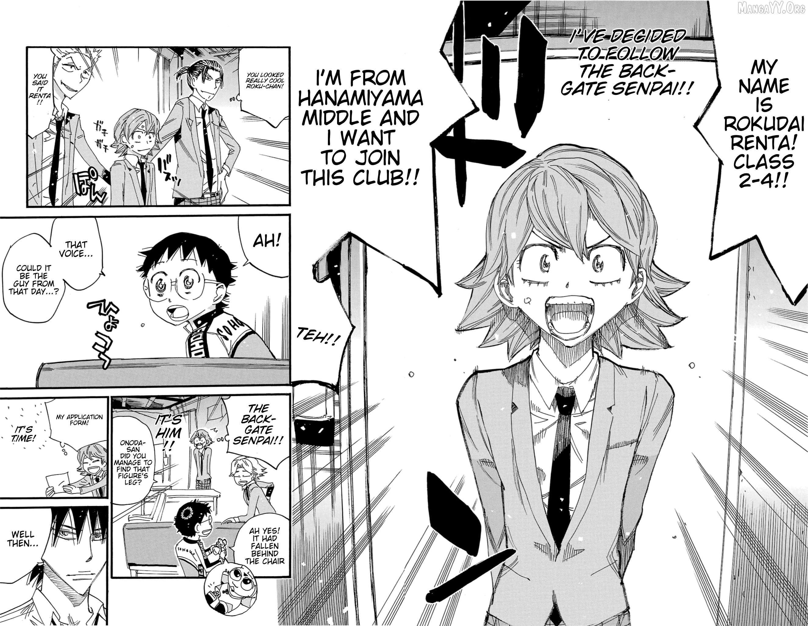 Yowamushi Pedal Chapter 694 - page 17