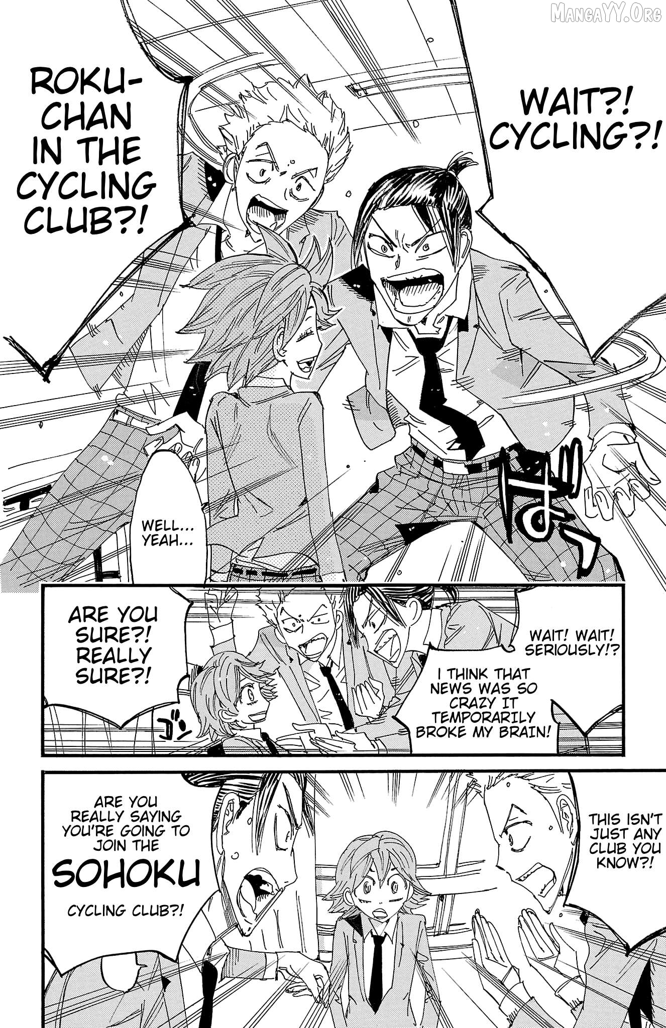 Yowamushi Pedal Chapter 694 - page 3