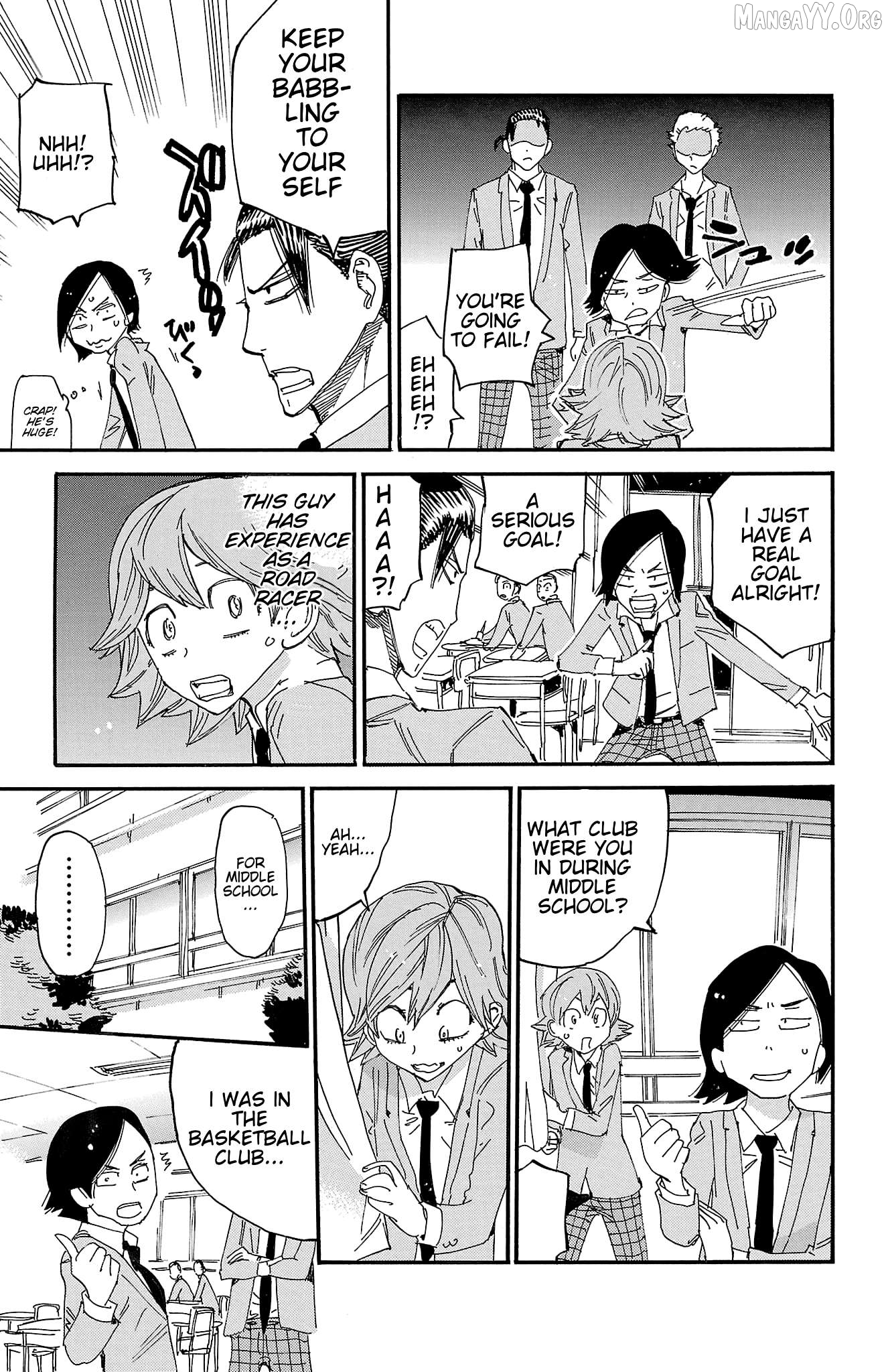 Yowamushi Pedal Chapter 694 - page 8