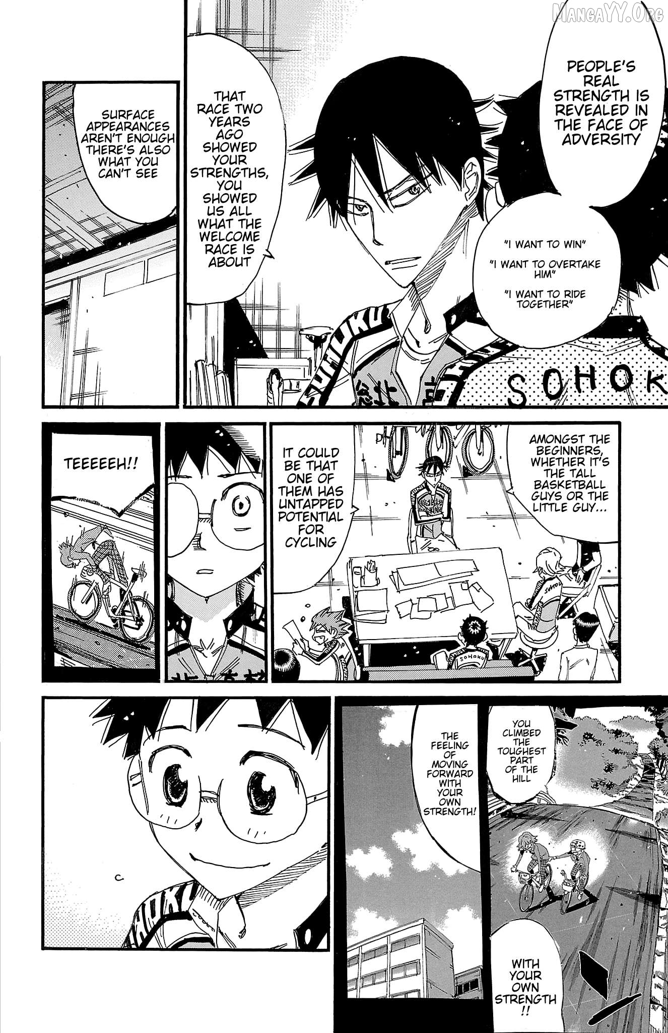 Yowamushi Pedal Chapter 695 - page 16