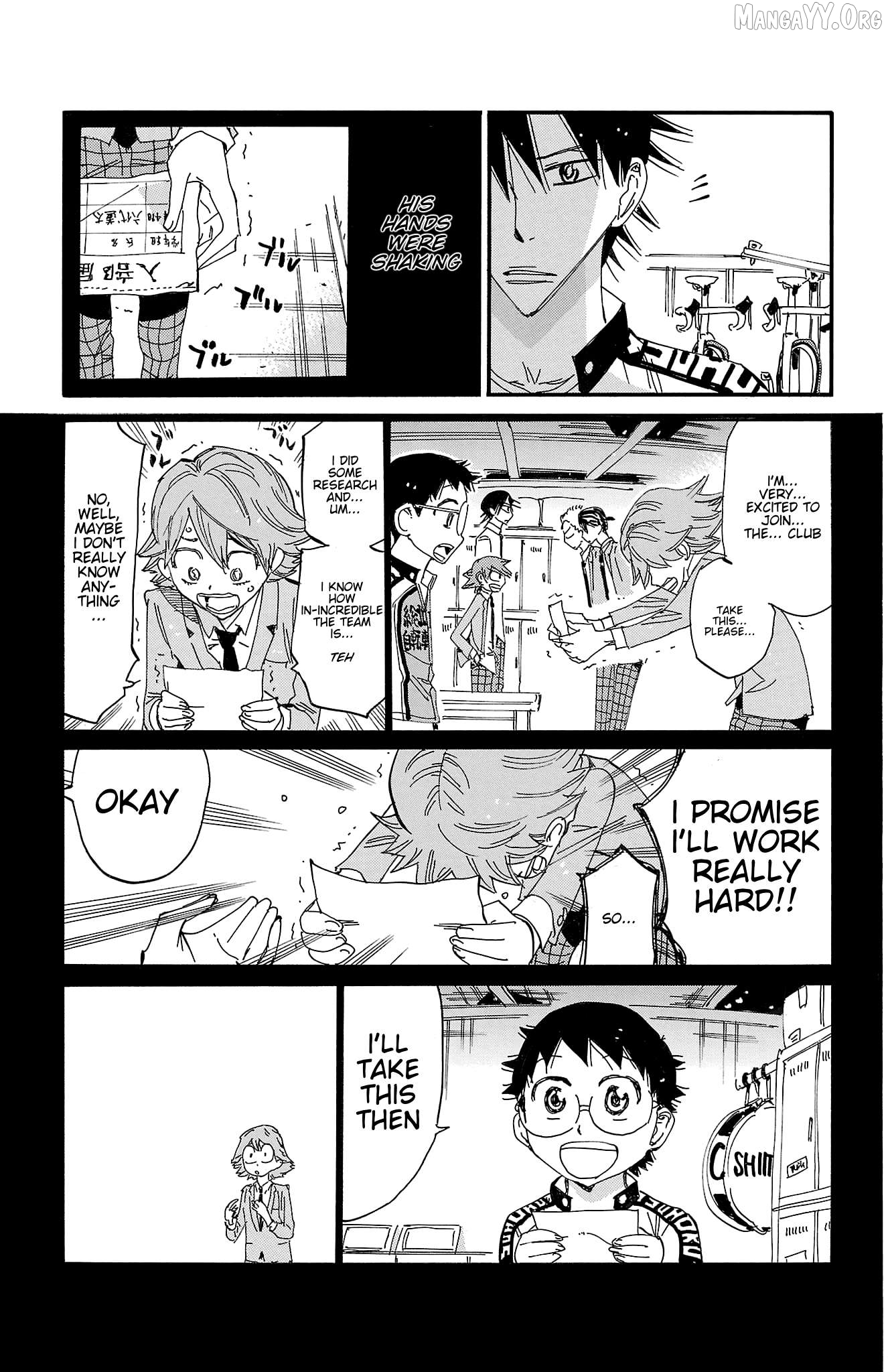 Yowamushi Pedal Chapter 695 - page 19