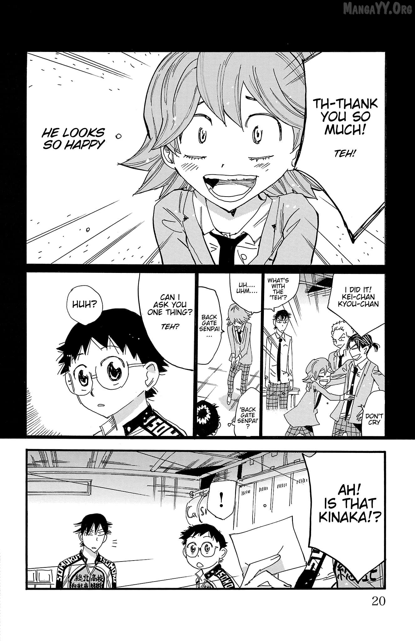 Yowamushi Pedal Chapter 695 - page 20