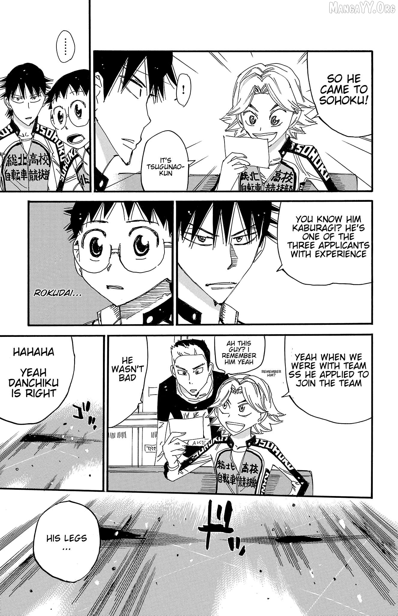 Yowamushi Pedal Chapter 695 - page 21