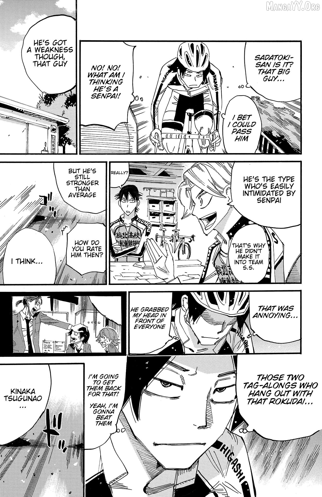 Yowamushi Pedal Chapter 695 - page 23