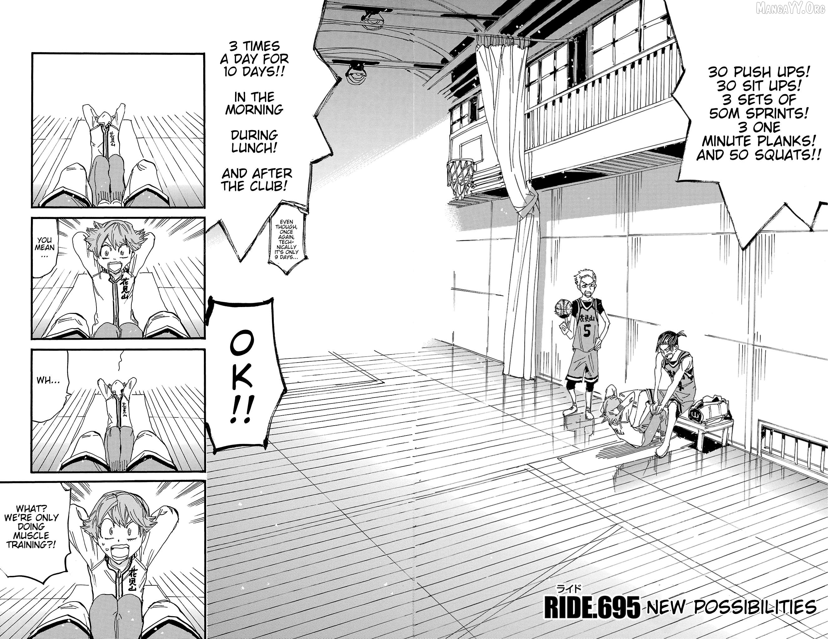 Yowamushi Pedal Chapter 695 - page 7