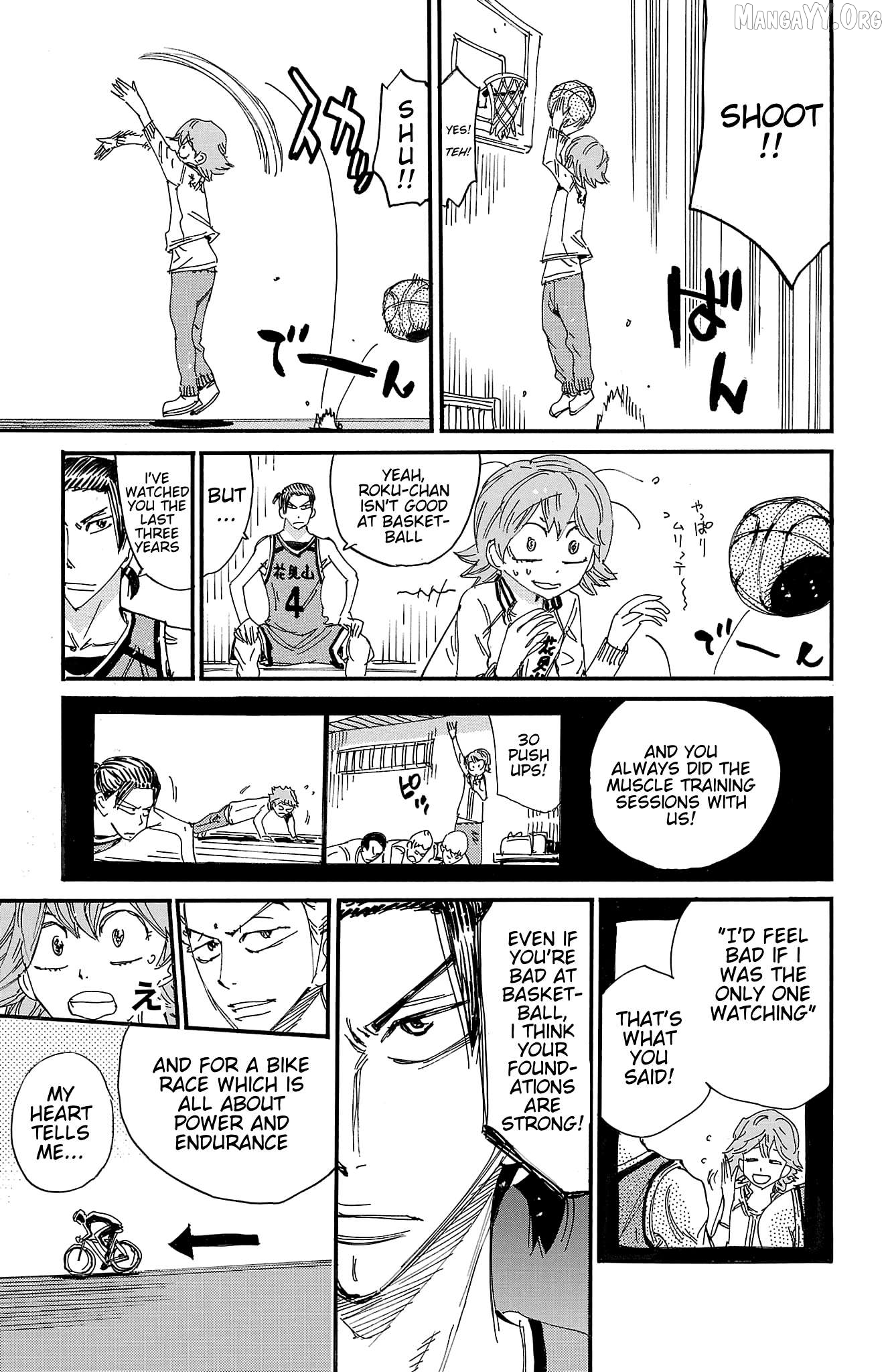Yowamushi Pedal Chapter 695 - page 9