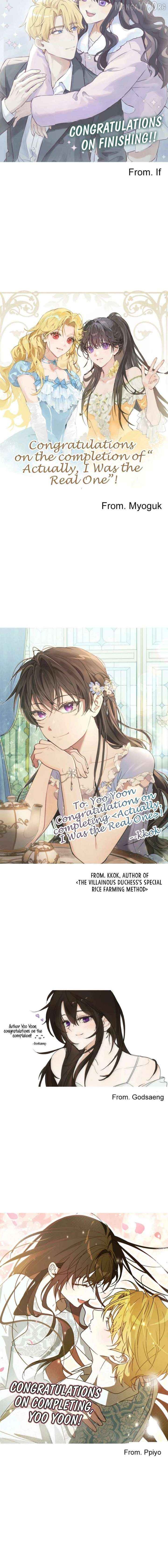 Actually, I Was the Real One Chapter 160.1 - page 6