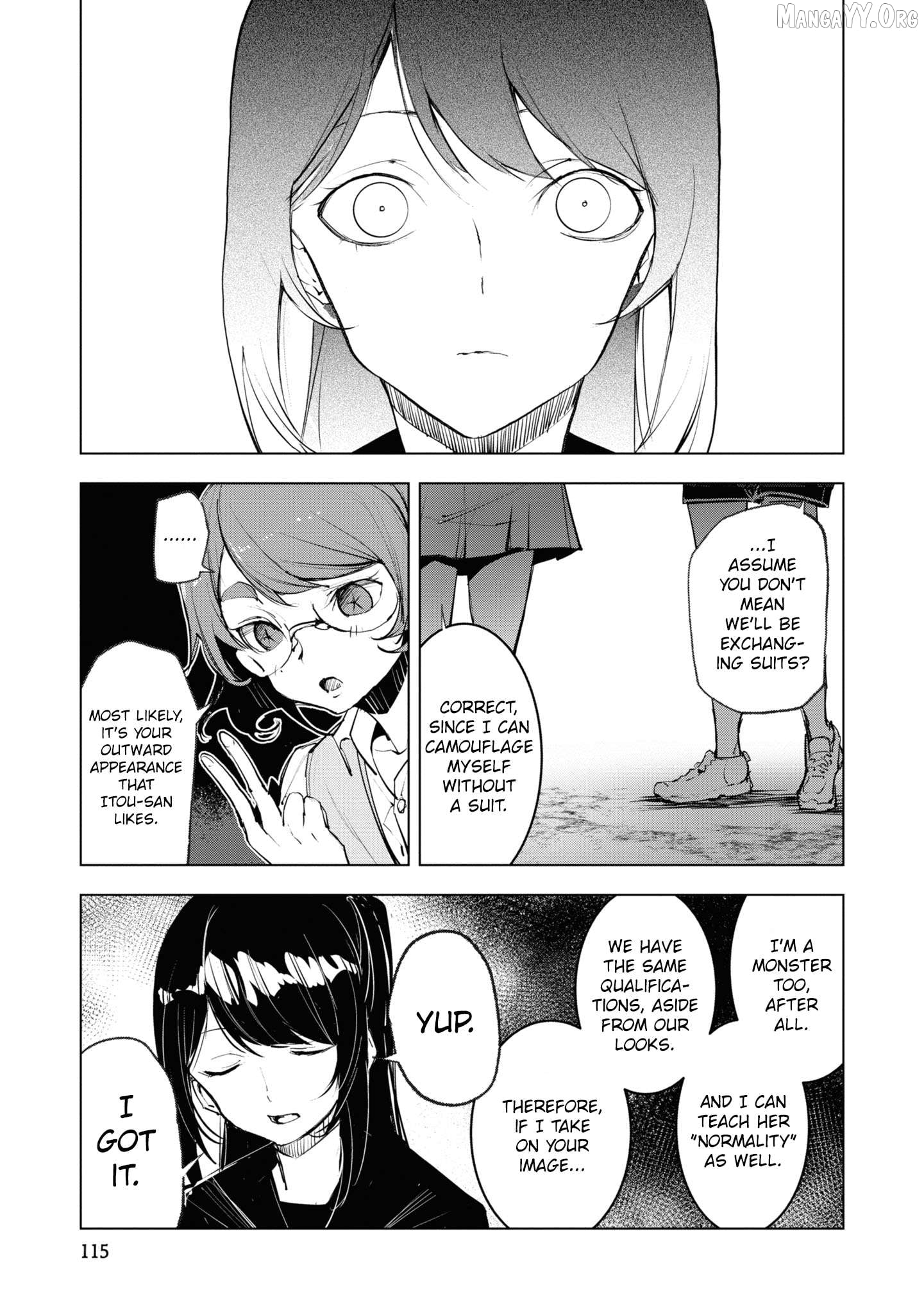 Futsuu to Bakemono Chapter 16 - page 13