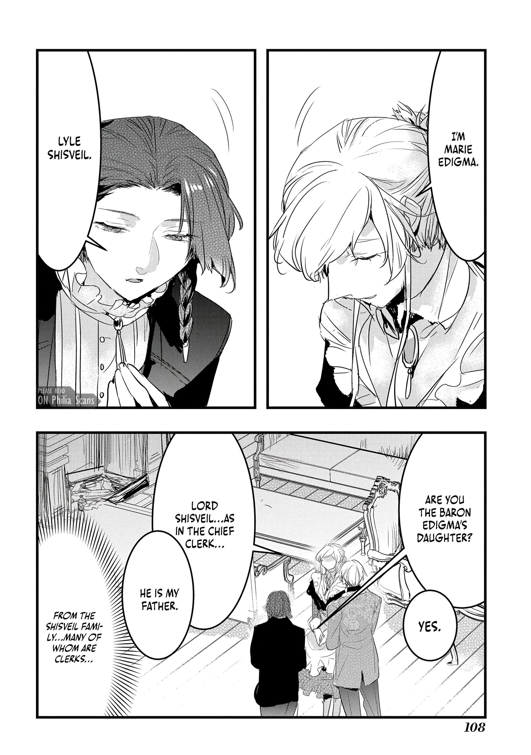 The Reincarnated Villainess Doesn’t Want Revenge Chapter 36 - page 16