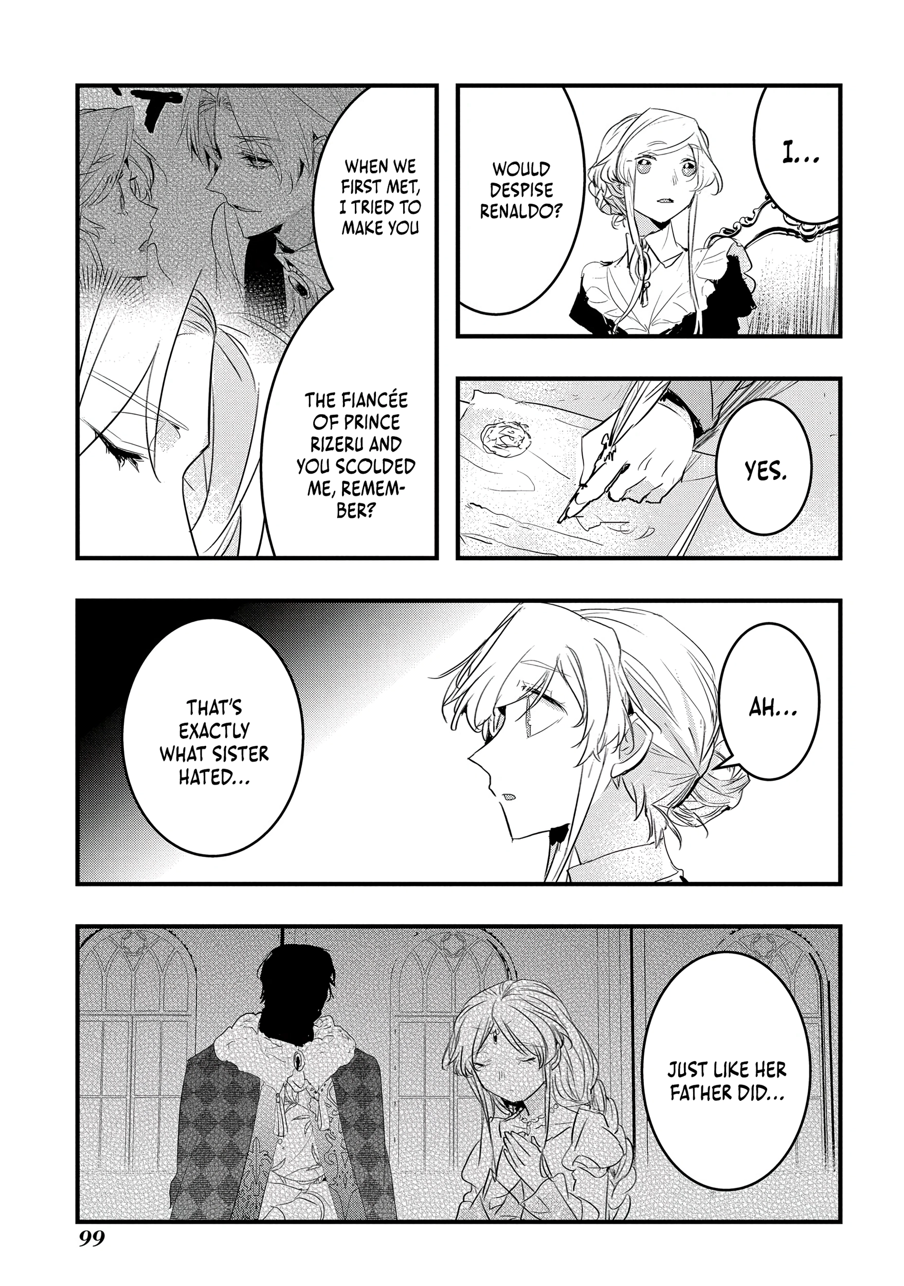 The Reincarnated Villainess Doesn’t Want Revenge Chapter 36 - page 7
