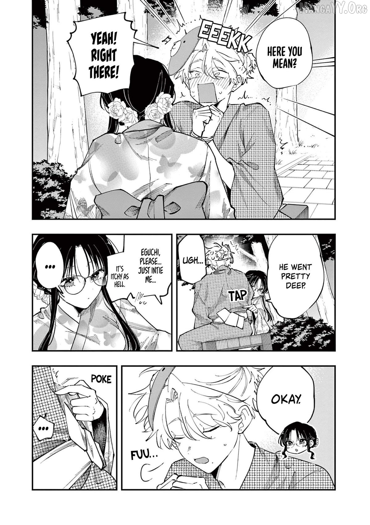 The Person Sitting Next to Me Looking at Me with Perverted Eyes Chapter 87 - page 3