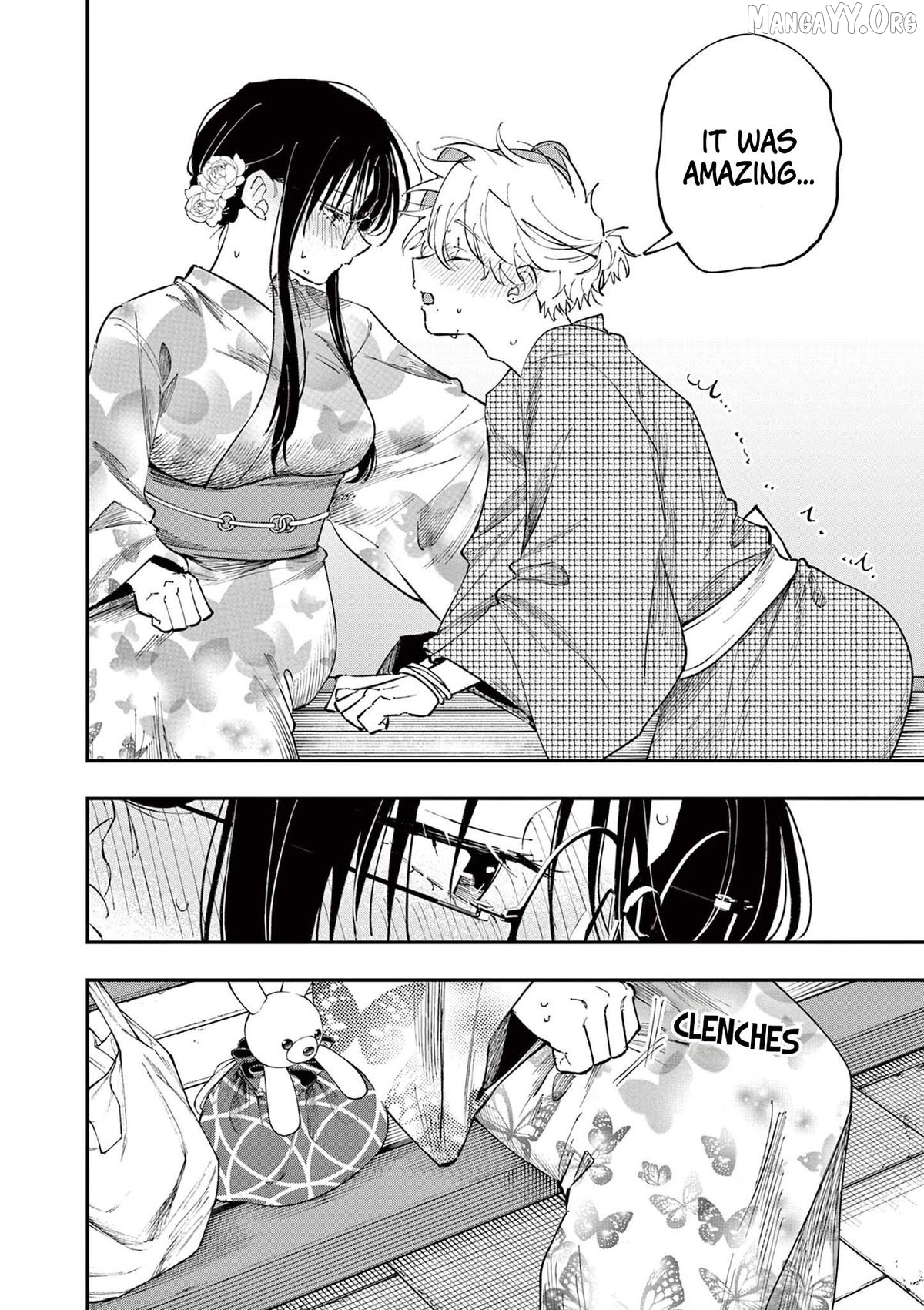 The Person Sitting Next to Me Looking at Me with Perverted Eyes Chapter 87 - page 8