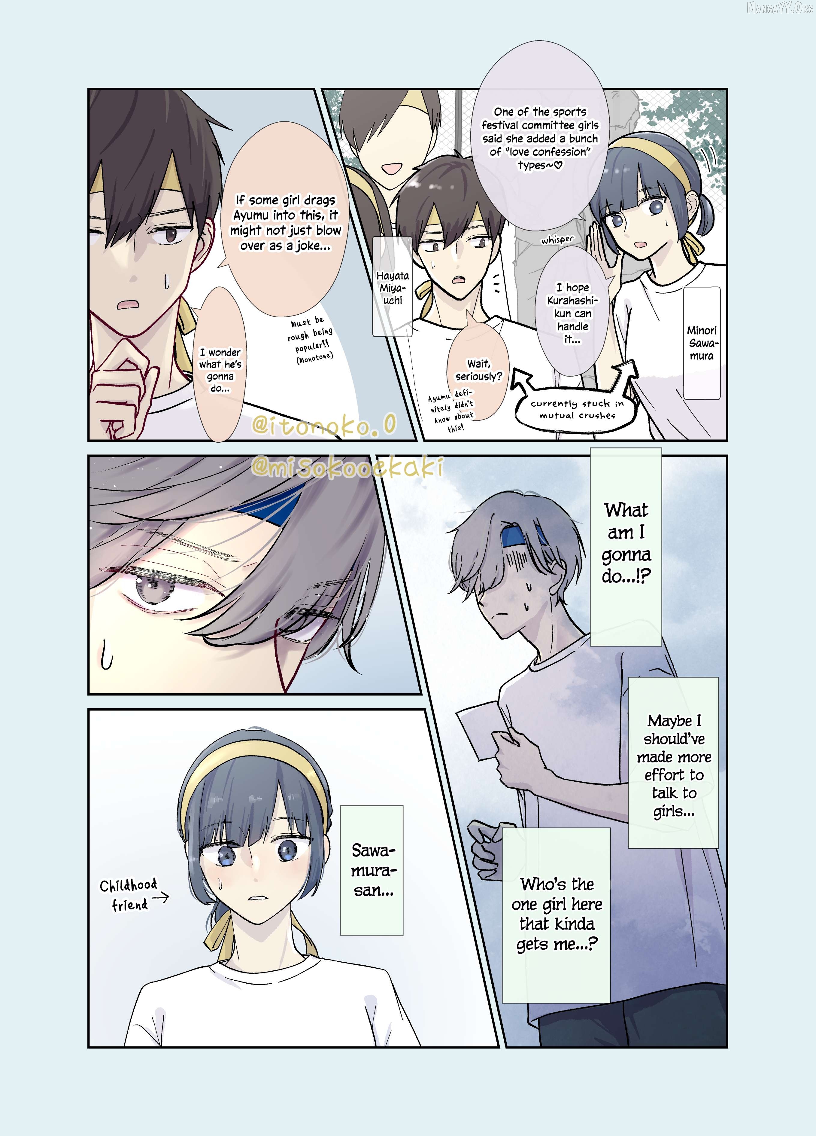 3-Gumi no Osananajimi Chapter 18 - page 2