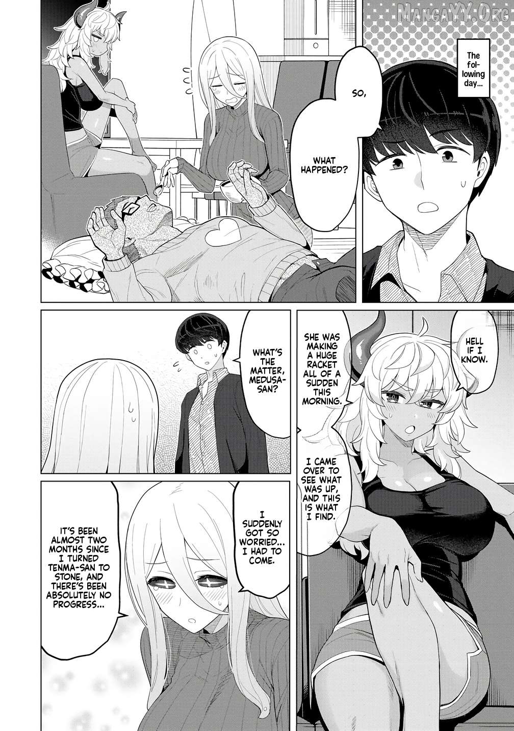 Hitoduma Medusa-San To No Ntr Seikatsu Chapter 14 - page 7