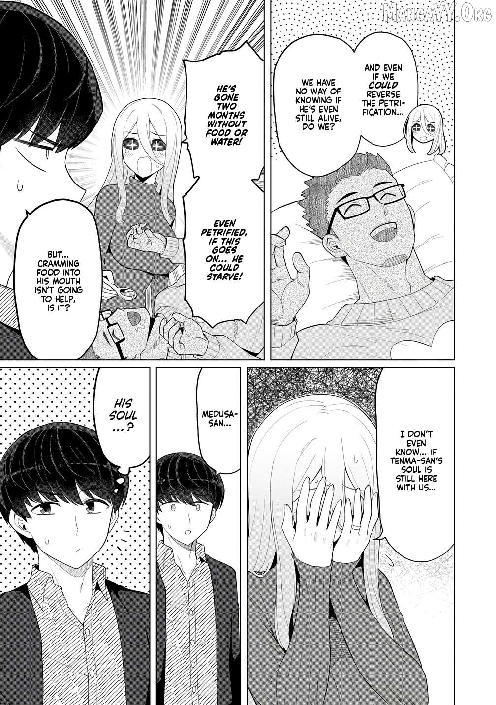 Hitoduma Medusa-San To No Ntr Seikatsu Chapter 14 - page 8