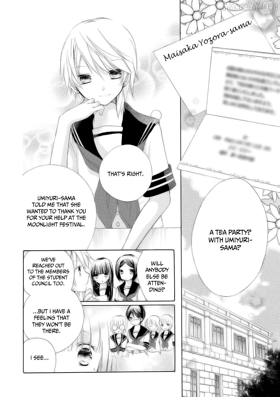 Tsuki To Sekai To Etoile Chapter 6.5 - page 4