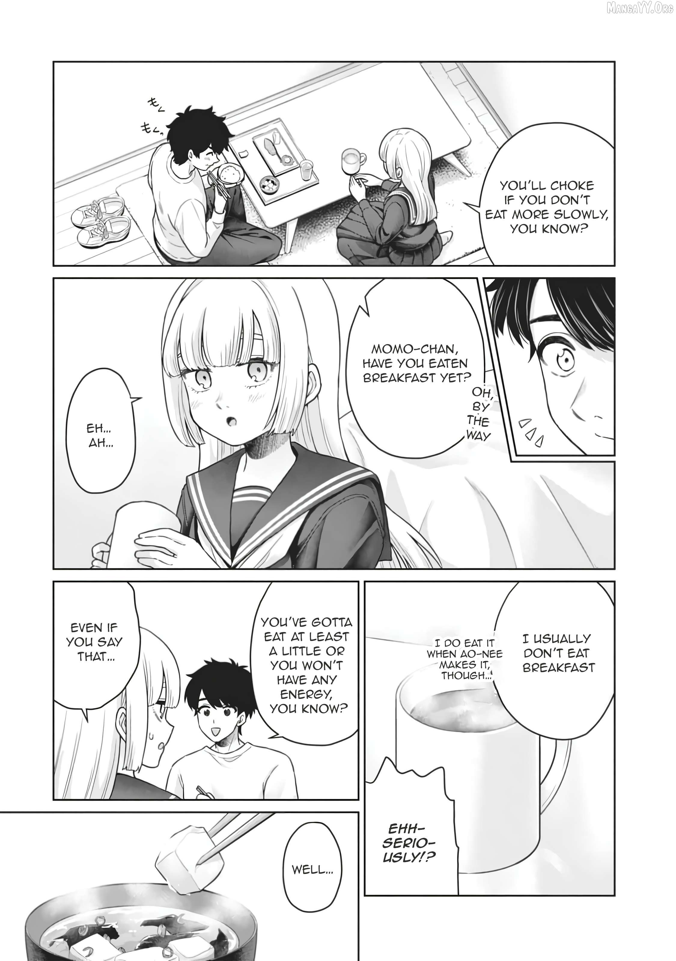 Can't escape Tatsumigahara's love Chapter 10.5 - page 4