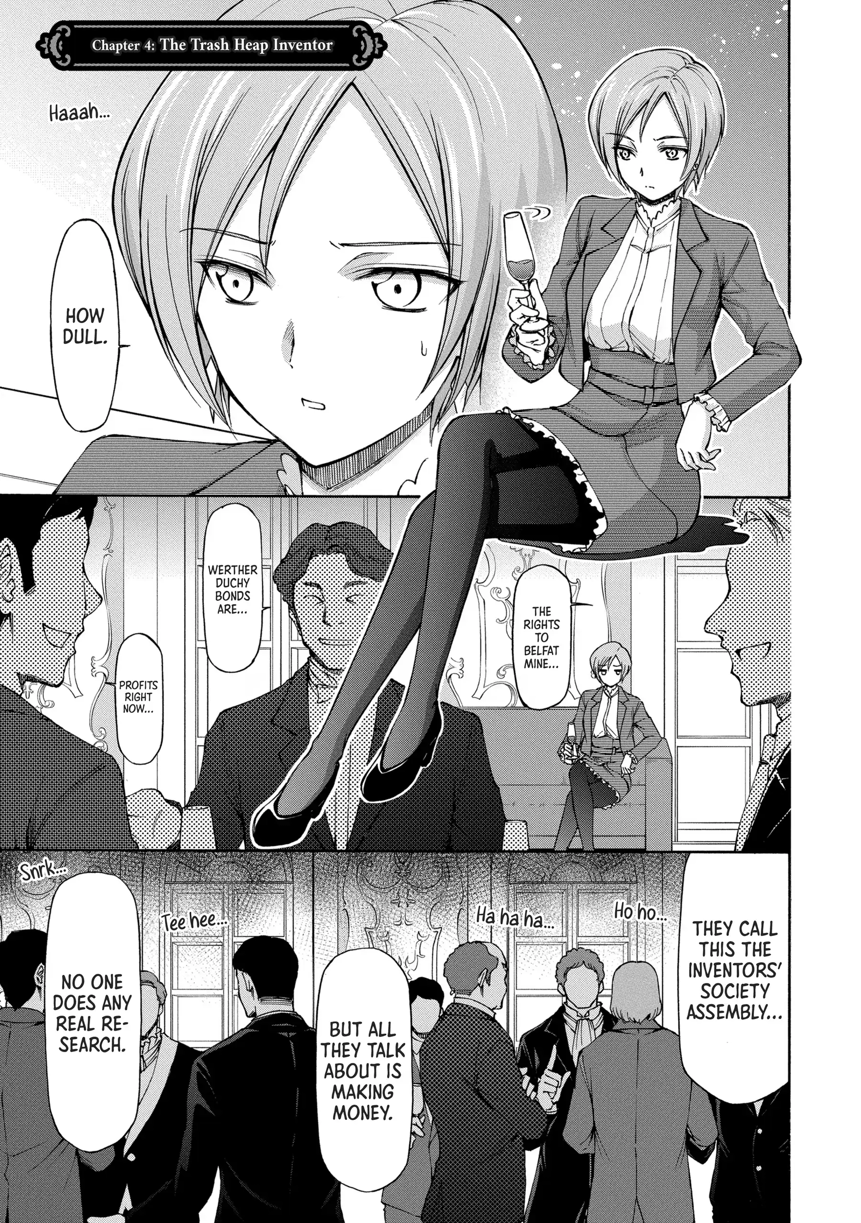Maid nara Touzen desu. ~Nureginu wo Kiserareta Bannou Maid-san wa Tabi ni Deru Koto ni shimashita.~ Chapter 4 - page 1