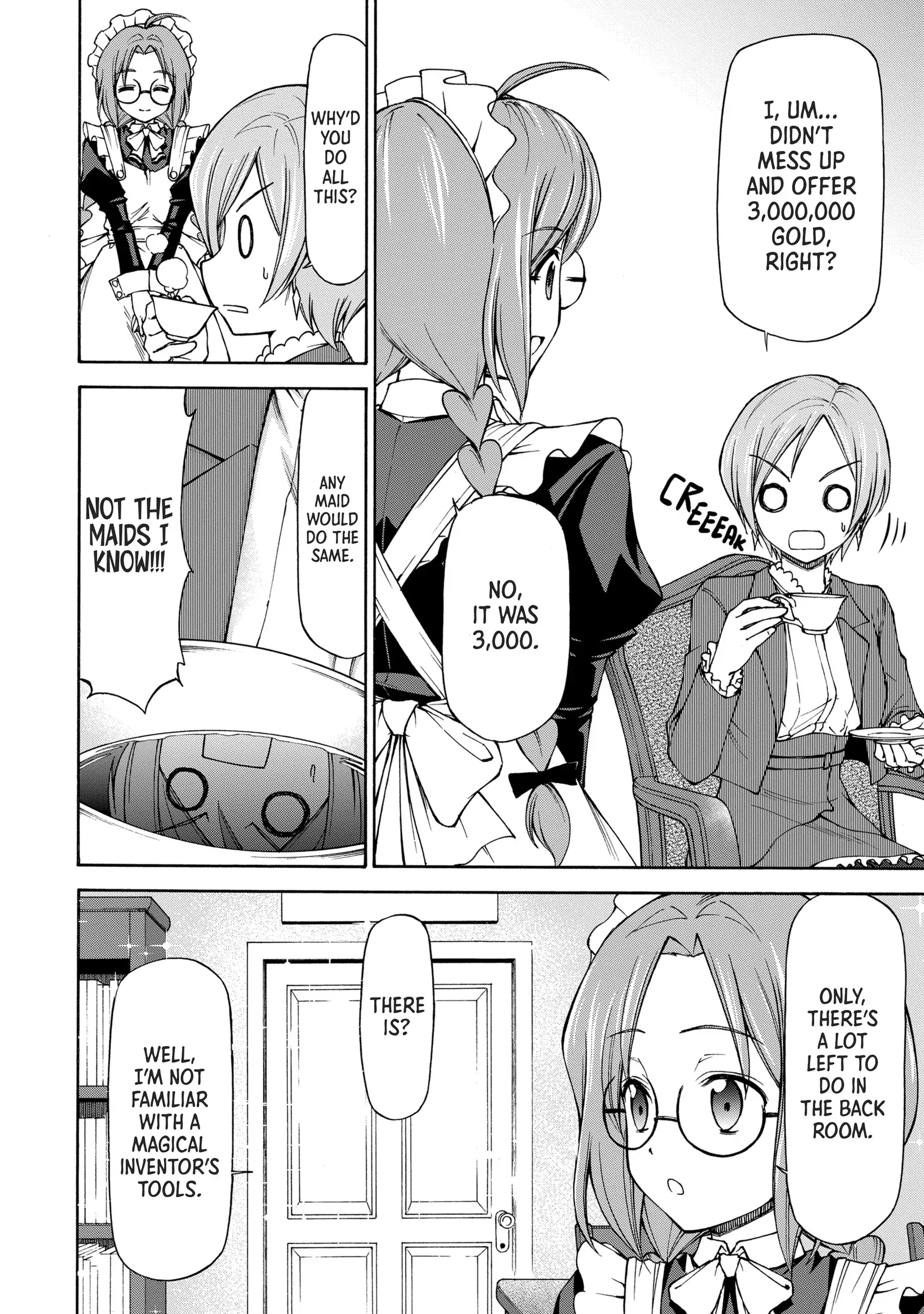 Maid nara Touzen desu. ~Nureginu wo Kiserareta Bannou Maid-san wa Tabi ni Deru Koto ni shimashita.~ Chapter 4 - page 10