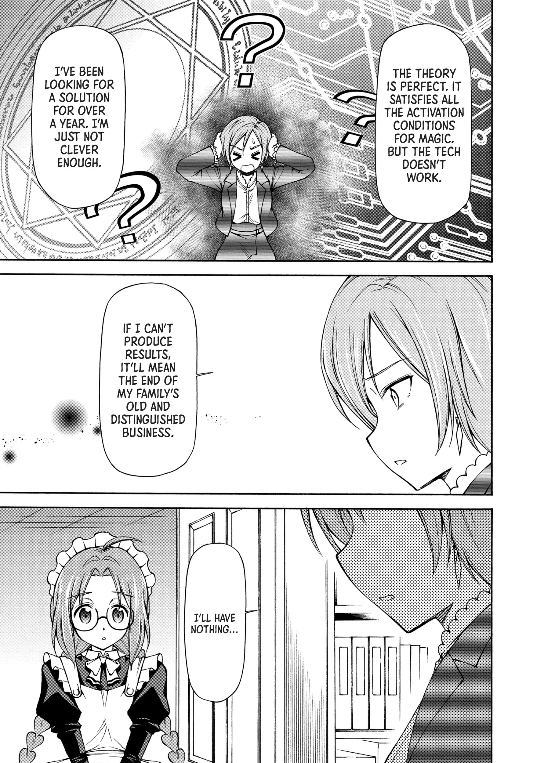 Maid nara Touzen desu. ~Nureginu wo Kiserareta Bannou Maid-san wa Tabi ni Deru Koto ni shimashita.~ Chapter 4 - page 15