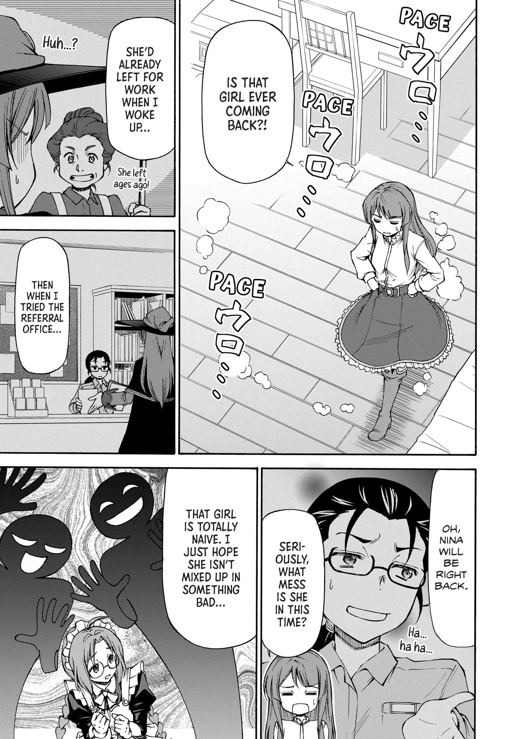 Maid nara Touzen desu. ~Nureginu wo Kiserareta Bannou Maid-san wa Tabi ni Deru Koto ni shimashita.~ Chapter 4 - page 19