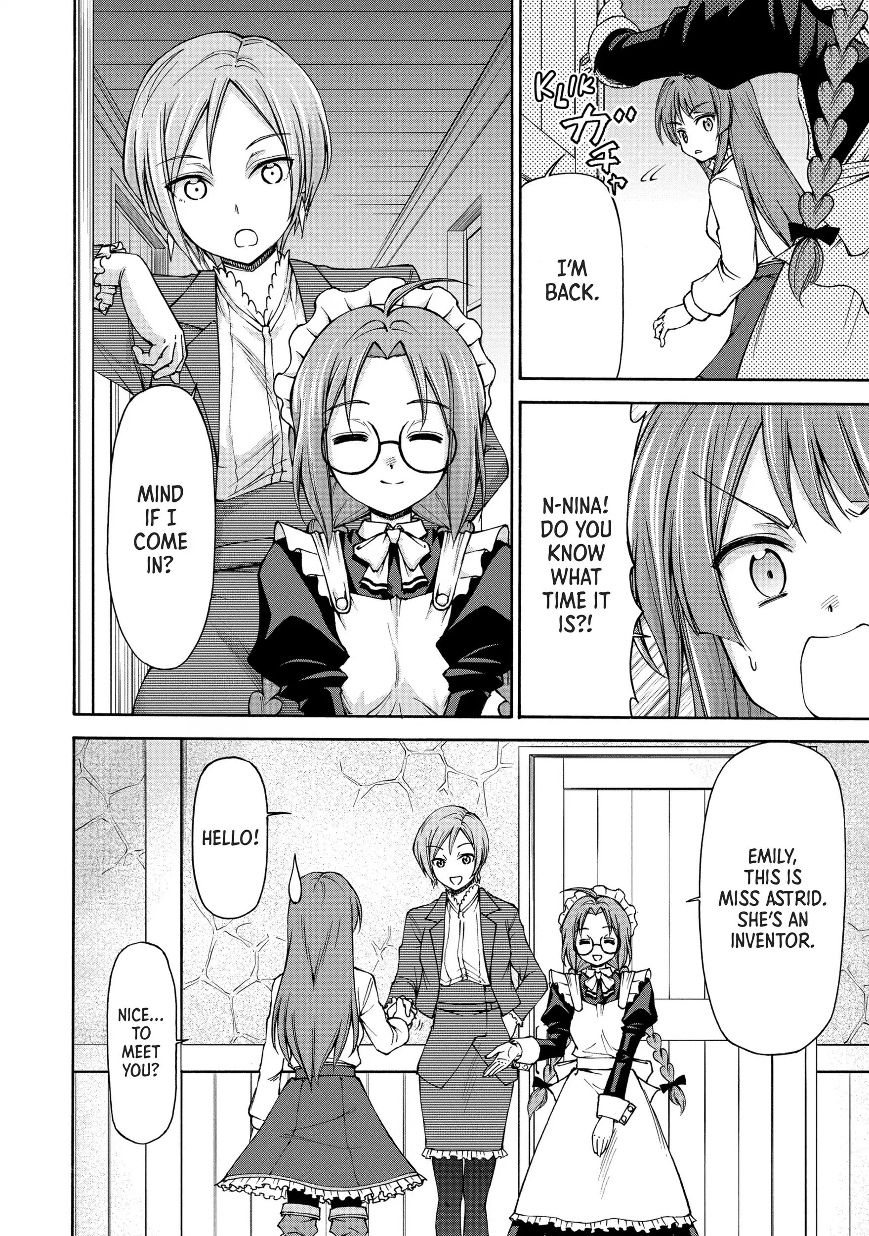 Maid nara Touzen desu. ~Nureginu wo Kiserareta Bannou Maid-san wa Tabi ni Deru Koto ni shimashita.~ Chapter 4 - page 20