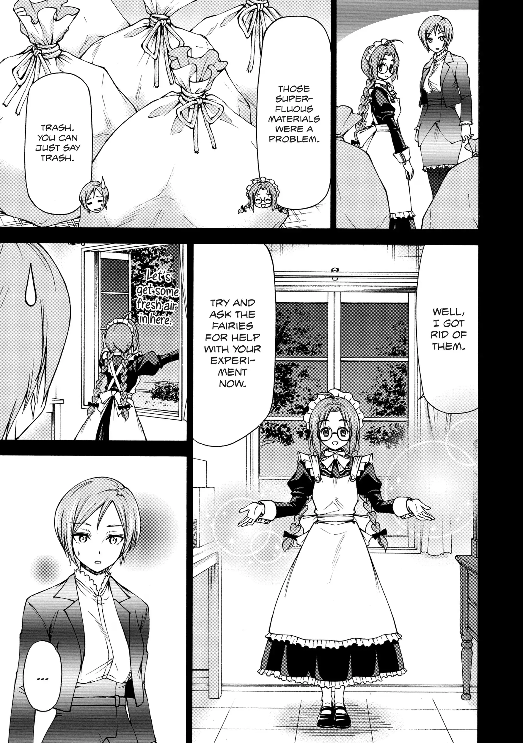 Maid nara Touzen desu. ~Nureginu wo Kiserareta Bannou Maid-san wa Tabi ni Deru Koto ni shimashita.~ Chapter 4 - page 23