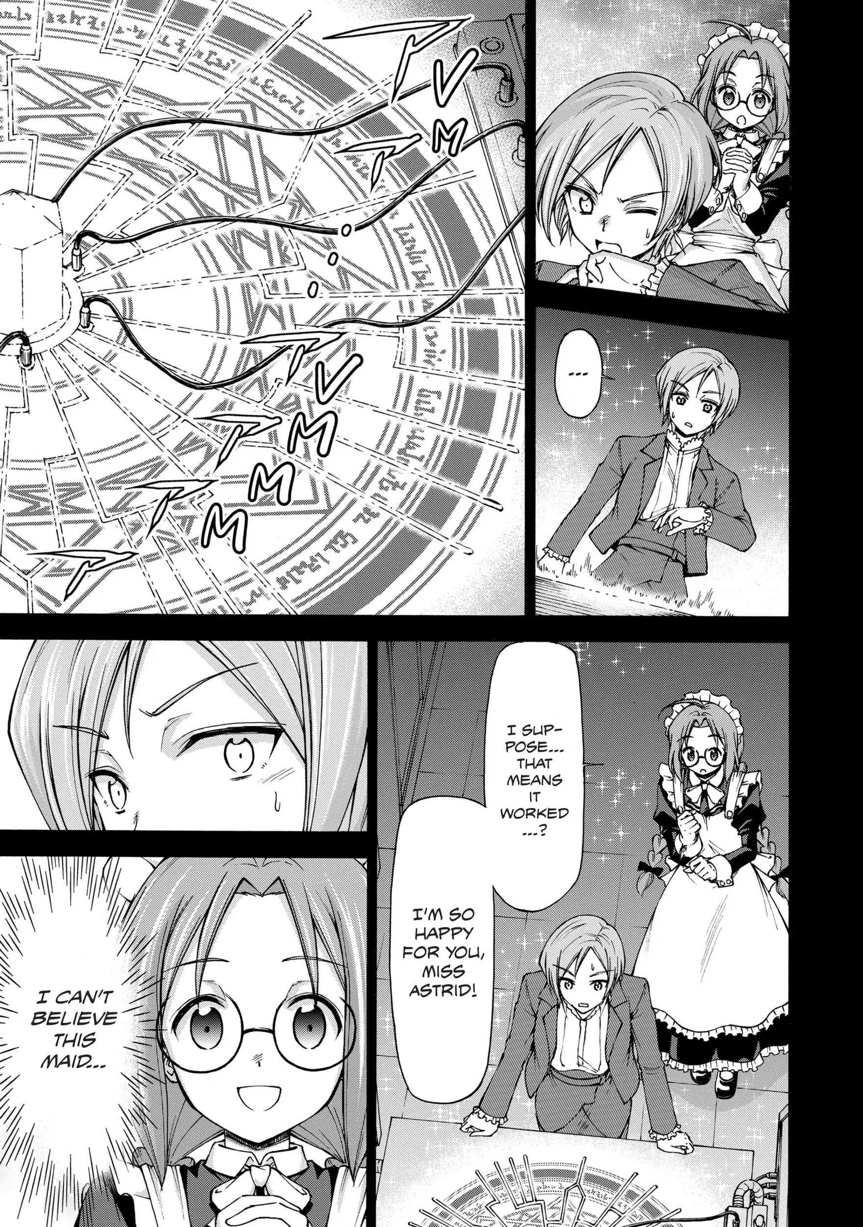 Maid nara Touzen desu. ~Nureginu wo Kiserareta Bannou Maid-san wa Tabi ni Deru Koto ni shimashita.~ Chapter 4 - page 27