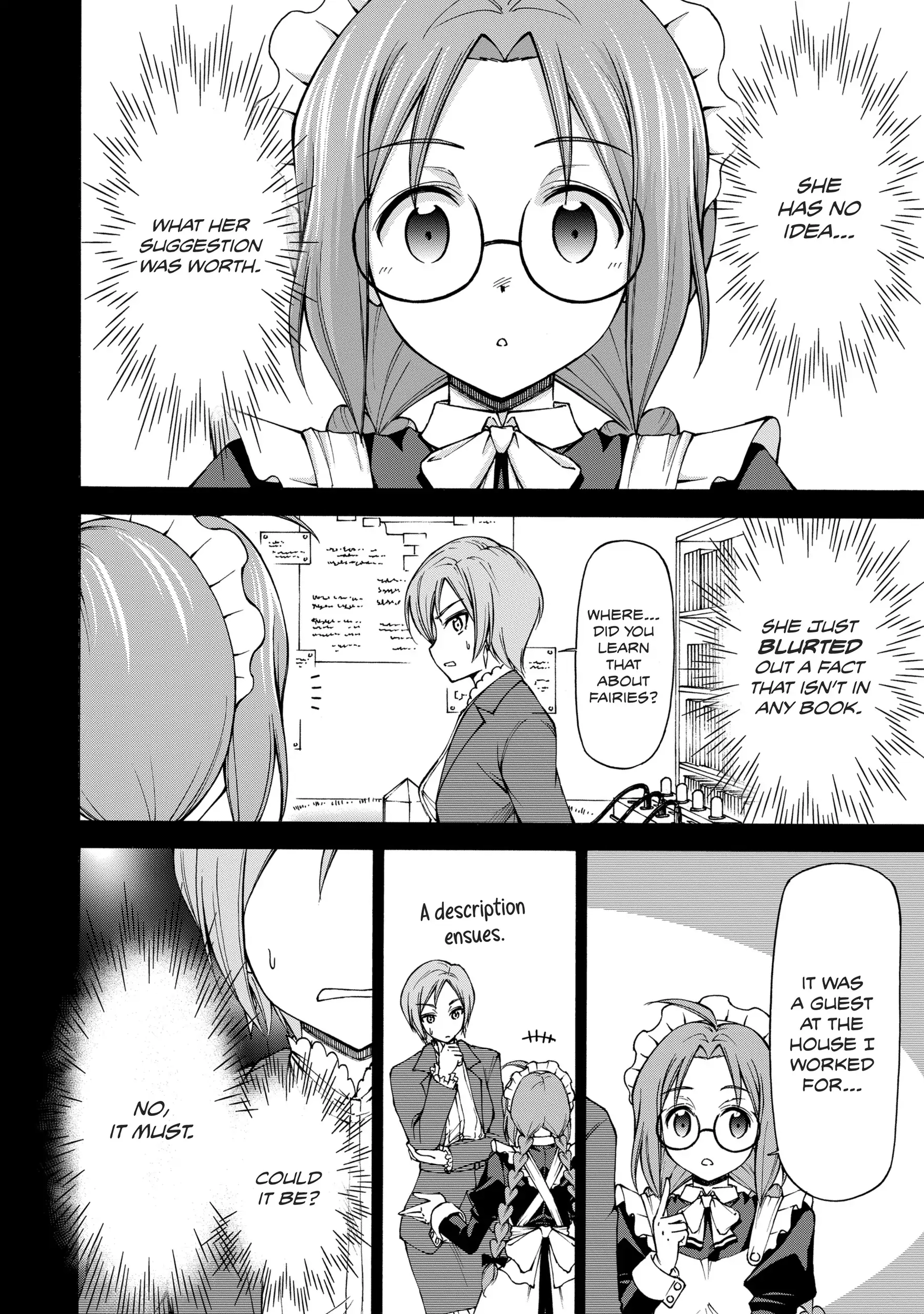 Maid nara Touzen desu. ~Nureginu wo Kiserareta Bannou Maid-san wa Tabi ni Deru Koto ni shimashita.~ Chapter 4 - page 28