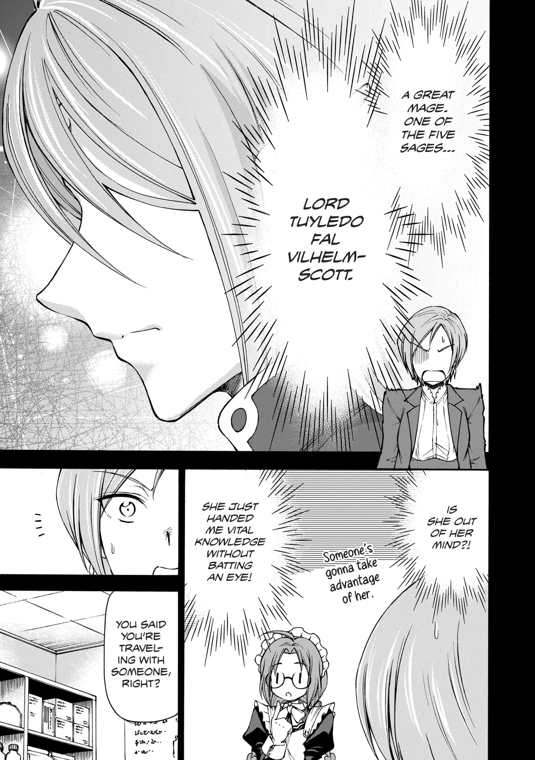 Maid nara Touzen desu. ~Nureginu wo Kiserareta Bannou Maid-san wa Tabi ni Deru Koto ni shimashita.~ Chapter 4 - page 29