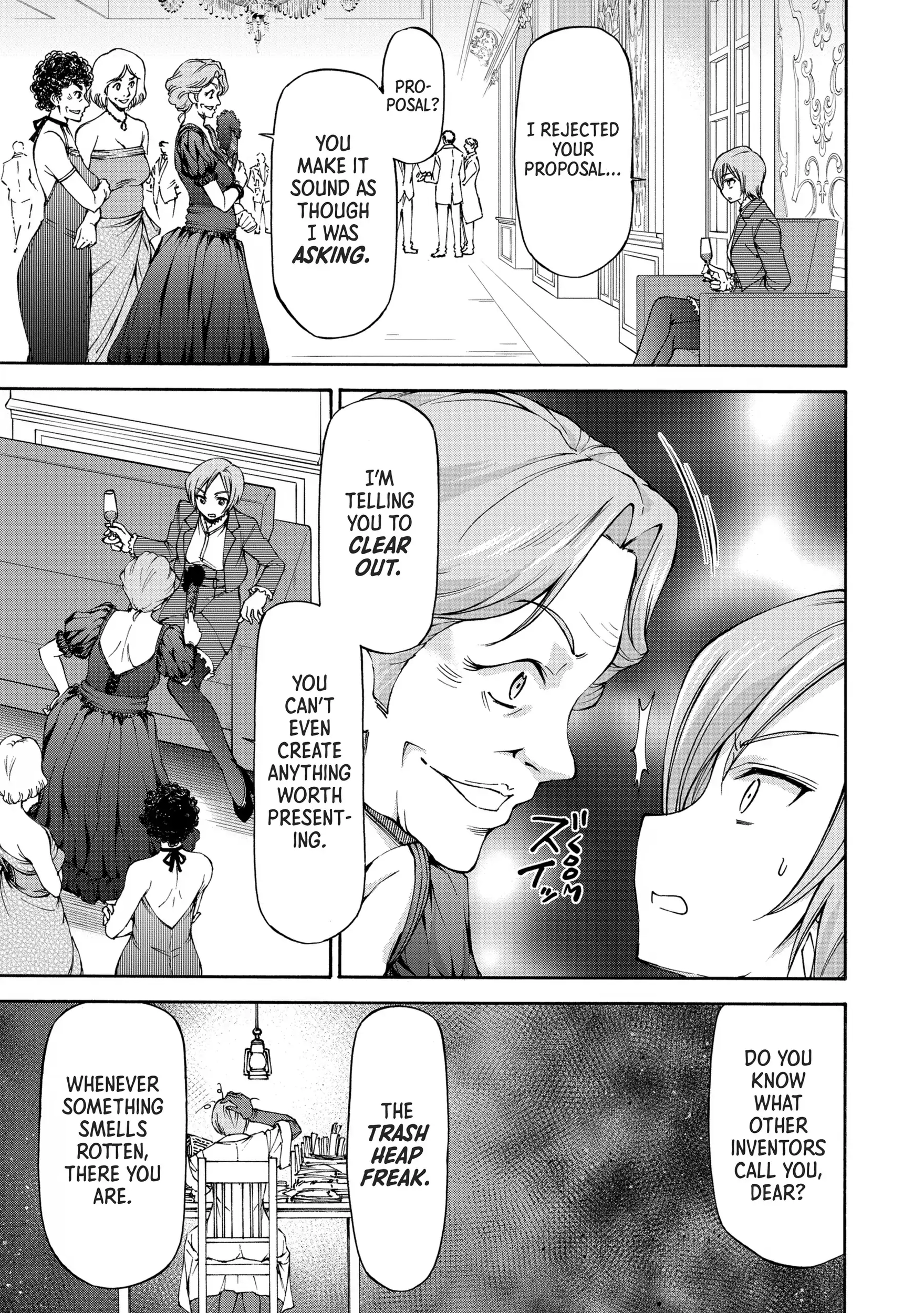 Maid nara Touzen desu. ~Nureginu wo Kiserareta Bannou Maid-san wa Tabi ni Deru Koto ni shimashita.~ Chapter 4 - page 3