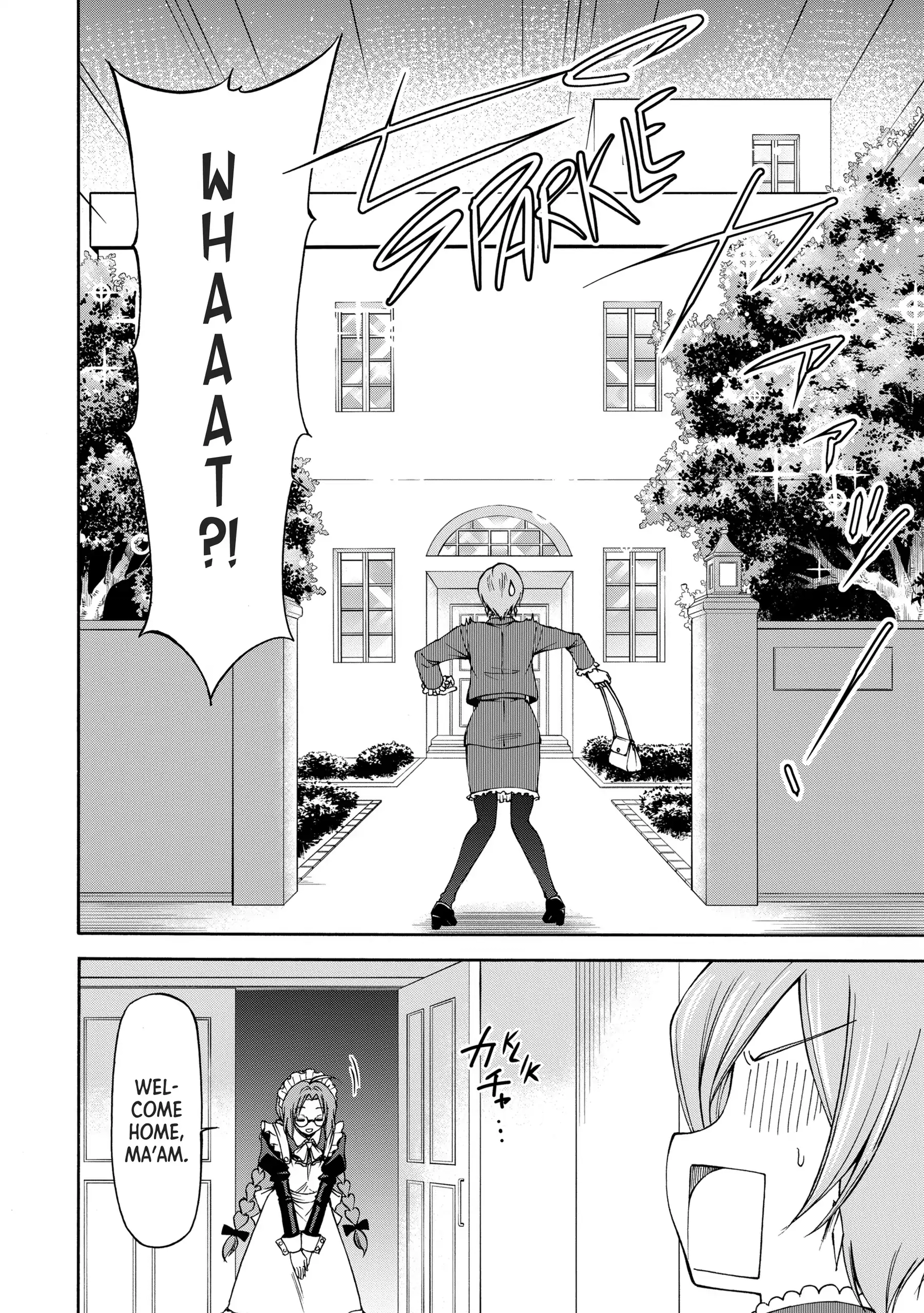 Maid nara Touzen desu. ~Nureginu wo Kiserareta Bannou Maid-san wa Tabi ni Deru Koto ni shimashita.~ Chapter 4 - page 6