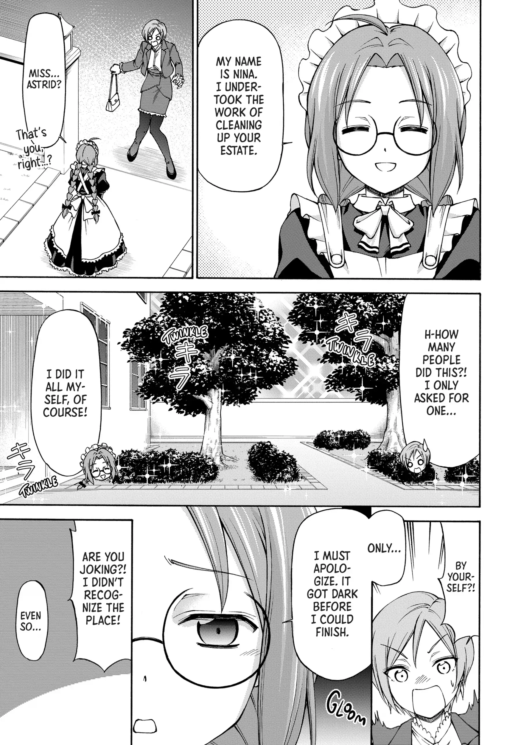 Maid nara Touzen desu. ~Nureginu wo Kiserareta Bannou Maid-san wa Tabi ni Deru Koto ni shimashita.~ Chapter 4 - page 7