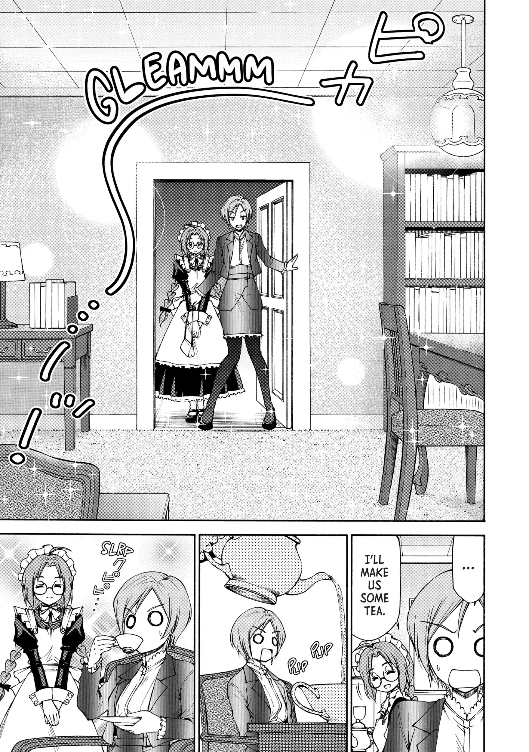 Maid nara Touzen desu. ~Nureginu wo Kiserareta Bannou Maid-san wa Tabi ni Deru Koto ni shimashita.~ Chapter 4 - page 9