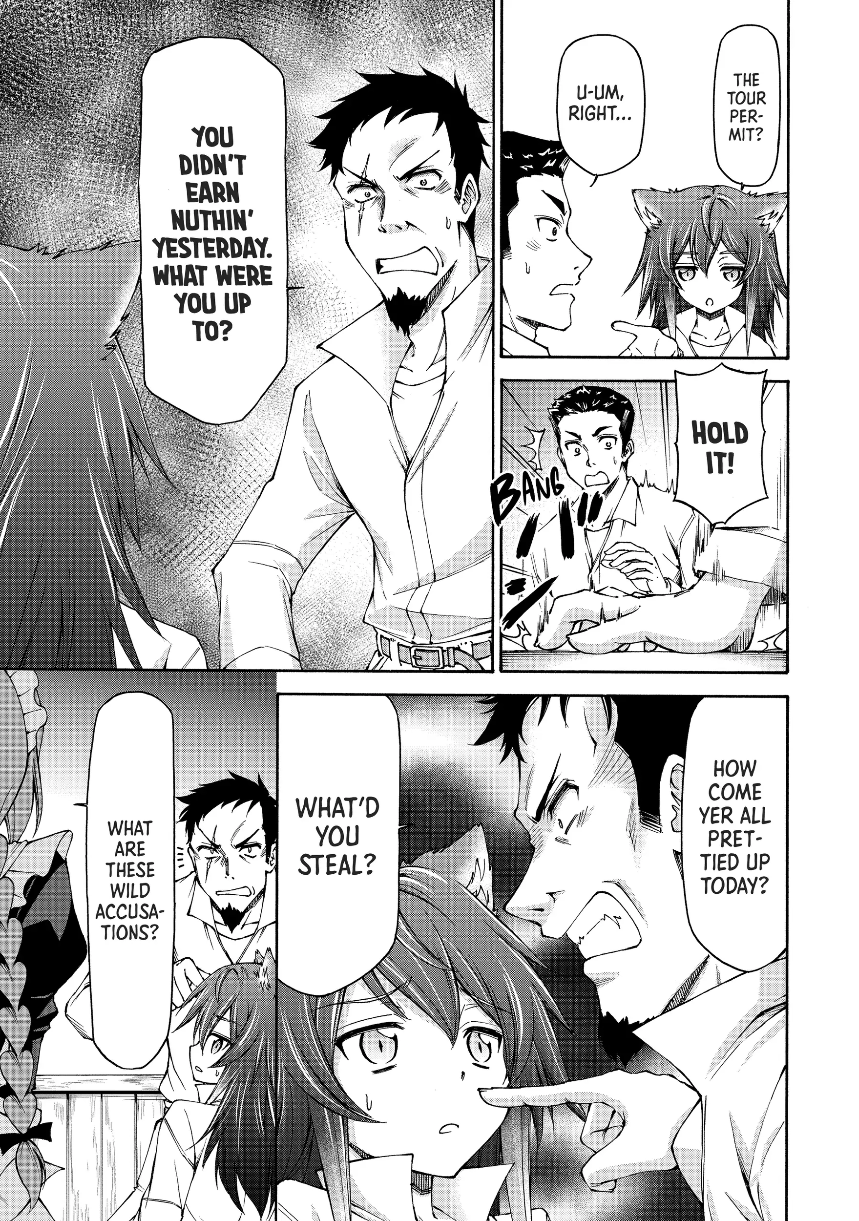 Maid nara Touzen desu. ~Nureginu wo Kiserareta Bannou Maid-san wa Tabi ni Deru Koto ni shimashita.~ Chapter 7 - page 11