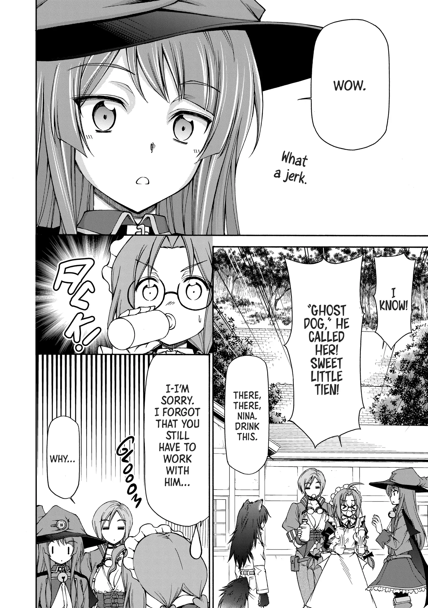 Maid nara Touzen desu. ~Nureginu wo Kiserareta Bannou Maid-san wa Tabi ni Deru Koto ni shimashita.~ Chapter 7 - page 14