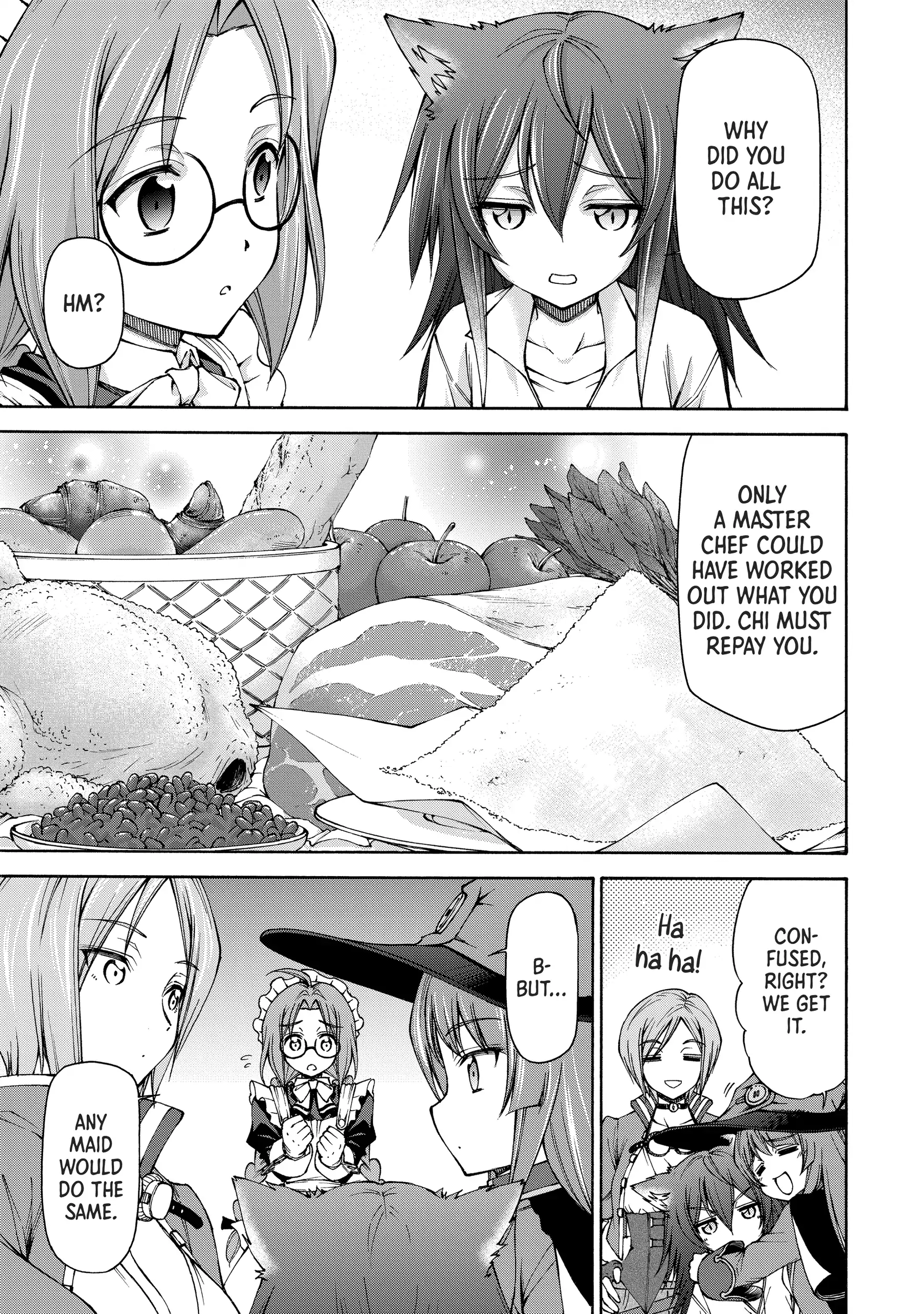 Maid nara Touzen desu. ~Nureginu wo Kiserareta Bannou Maid-san wa Tabi ni Deru Koto ni shimashita.~ Chapter 7 - page 15