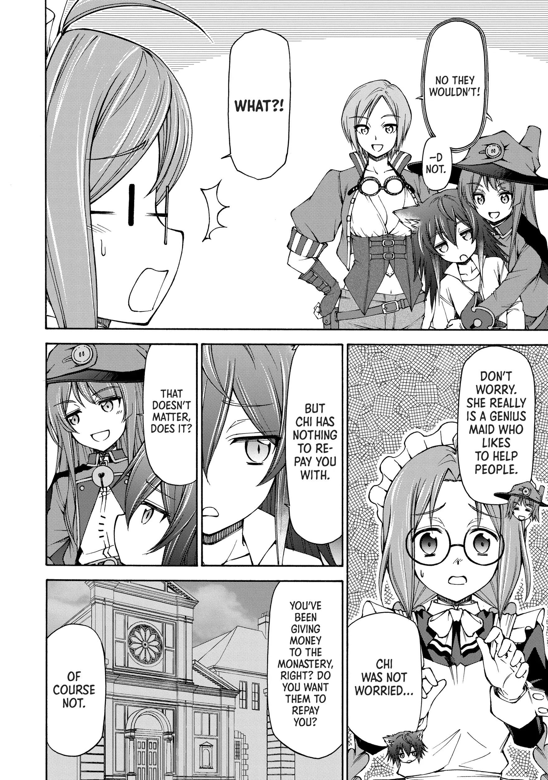Maid nara Touzen desu. ~Nureginu wo Kiserareta Bannou Maid-san wa Tabi ni Deru Koto ni shimashita.~ Chapter 7 - page 16
