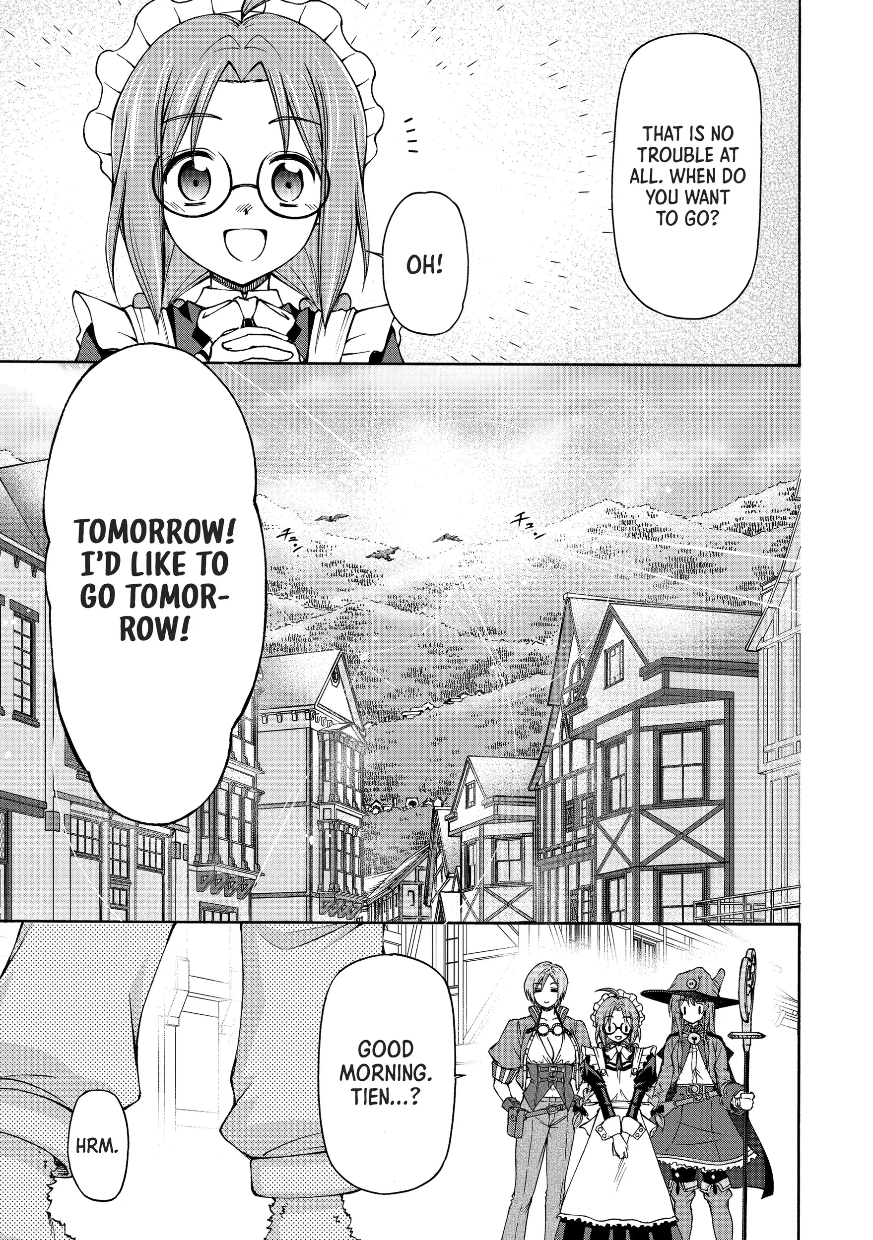 Maid nara Touzen desu. ~Nureginu wo Kiserareta Bannou Maid-san wa Tabi ni Deru Koto ni shimashita.~ Chapter 7 - page 7