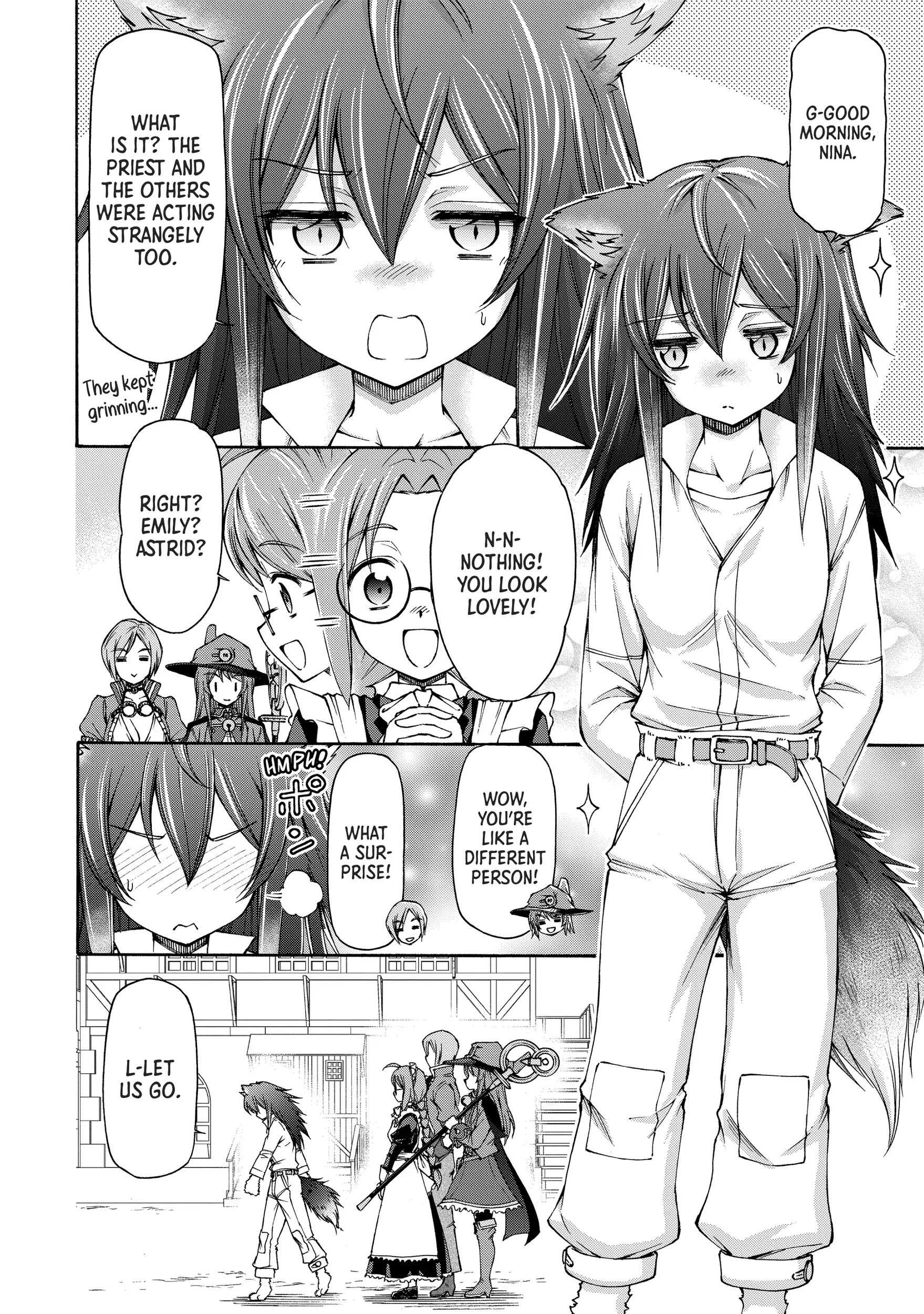Maid nara Touzen desu. ~Nureginu wo Kiserareta Bannou Maid-san wa Tabi ni Deru Koto ni shimashita.~ Chapter 7 - page 8