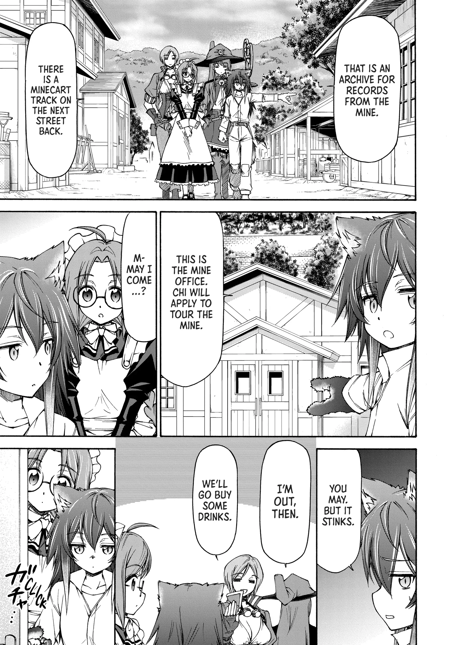 Maid nara Touzen desu. ~Nureginu wo Kiserareta Bannou Maid-san wa Tabi ni Deru Koto ni shimashita.~ Chapter 7 - page 9
