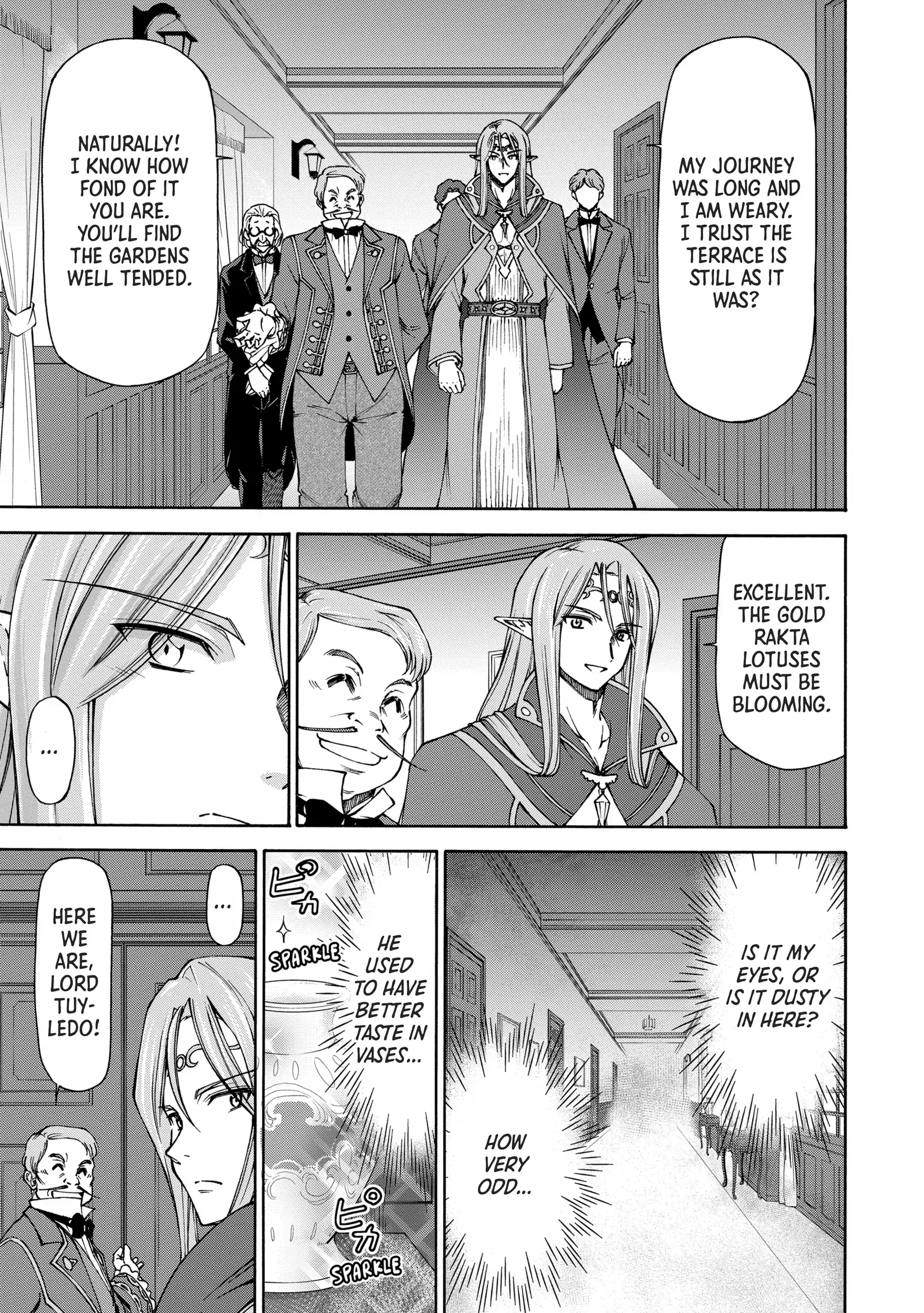 Maid nara Touzen desu. ~Nureginu wo Kiserareta Bannou Maid-san wa Tabi ni Deru Koto ni shimashita.~ Chapter 5 - page 15