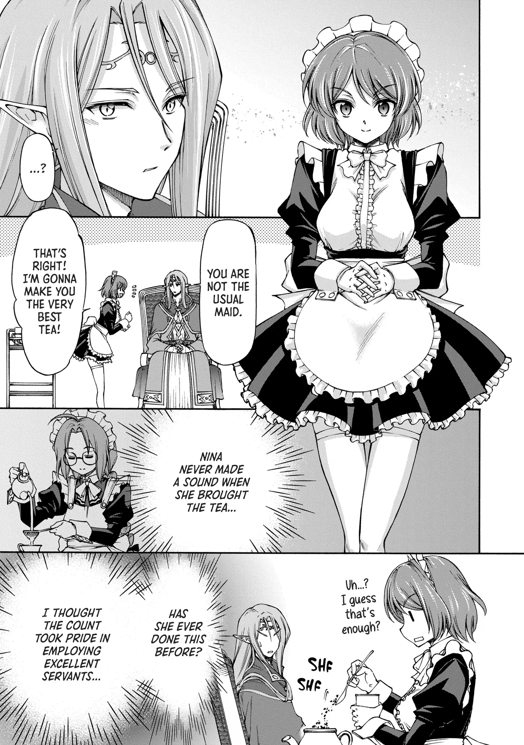 Maid nara Touzen desu. ~Nureginu wo Kiserareta Bannou Maid-san wa Tabi ni Deru Koto ni shimashita.~ Chapter 5 - page 19